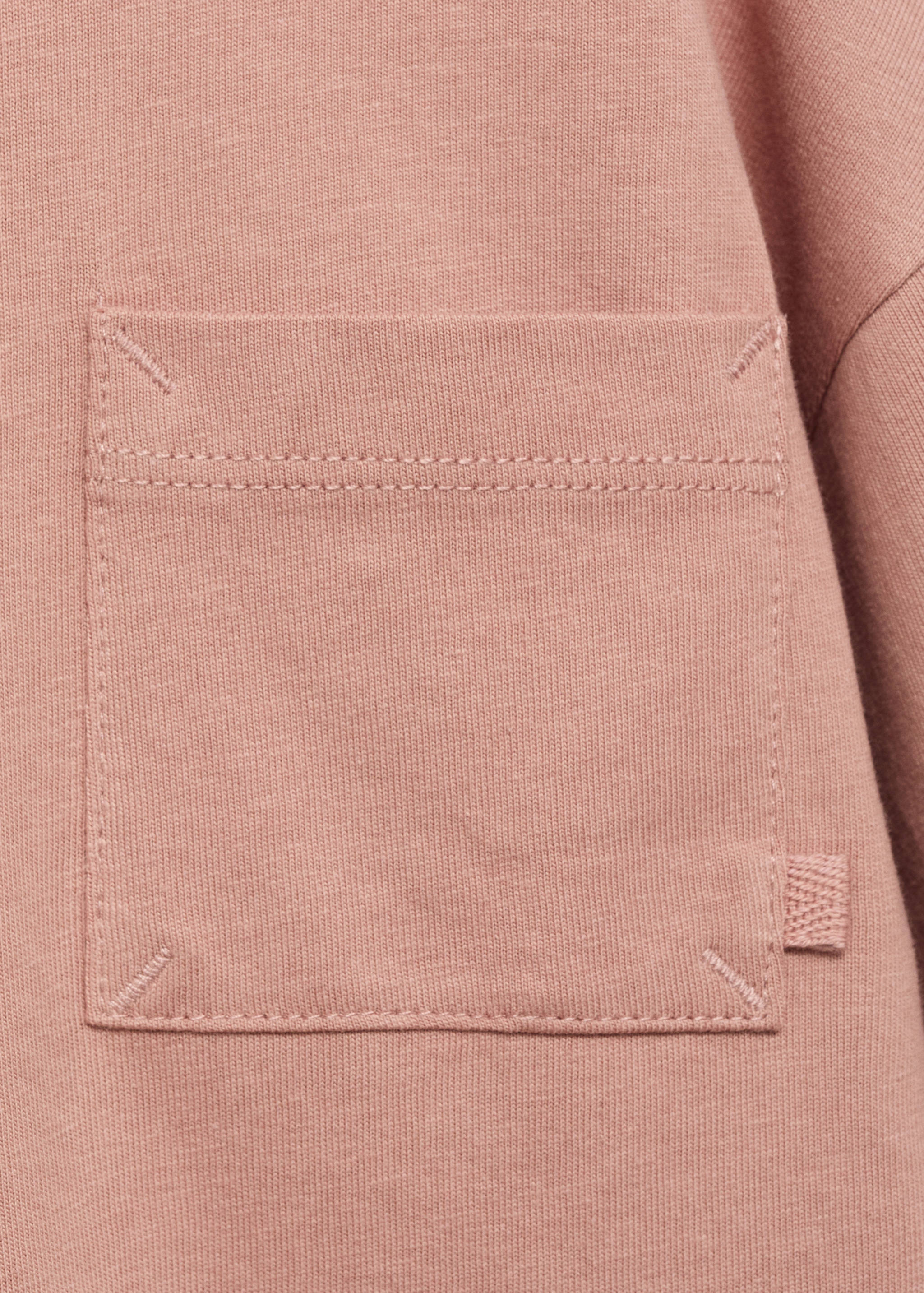 Pocket cotton T-shirt - Details of the article 8