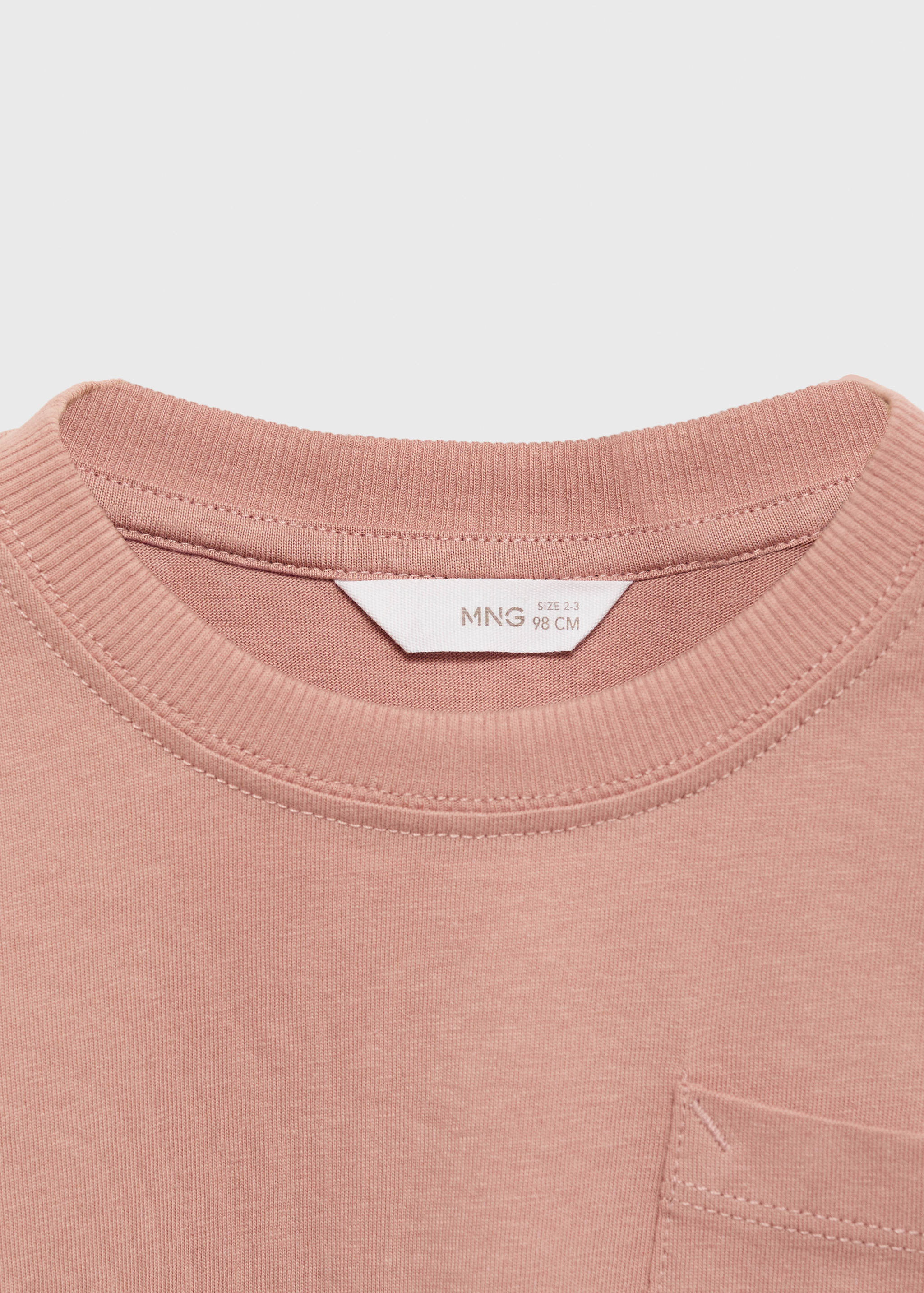 Pocket cotton T-shirt - Details of the article 0