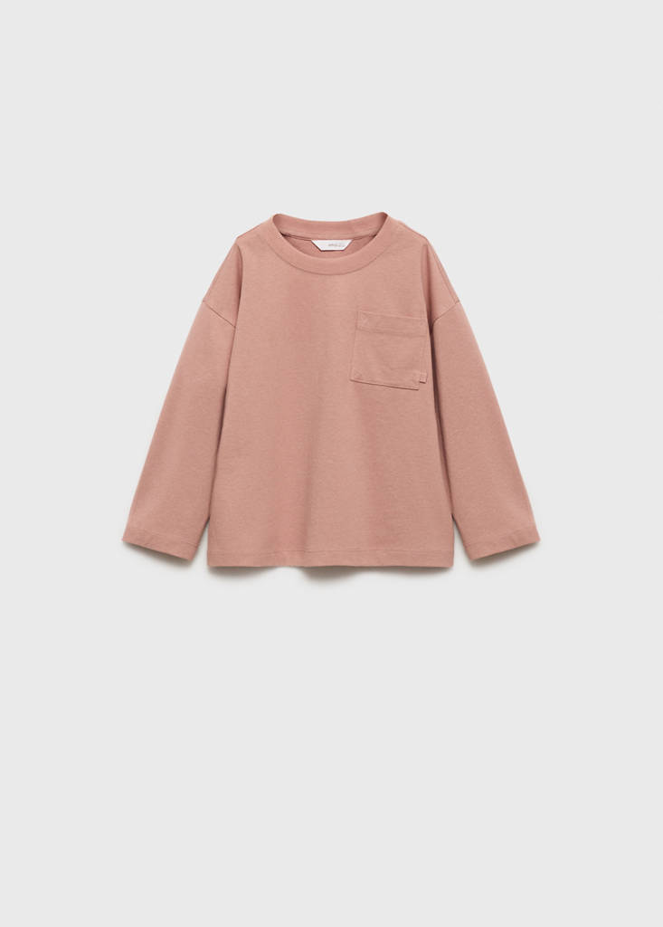 Pocket cotton T-shirt - thumbnail 3