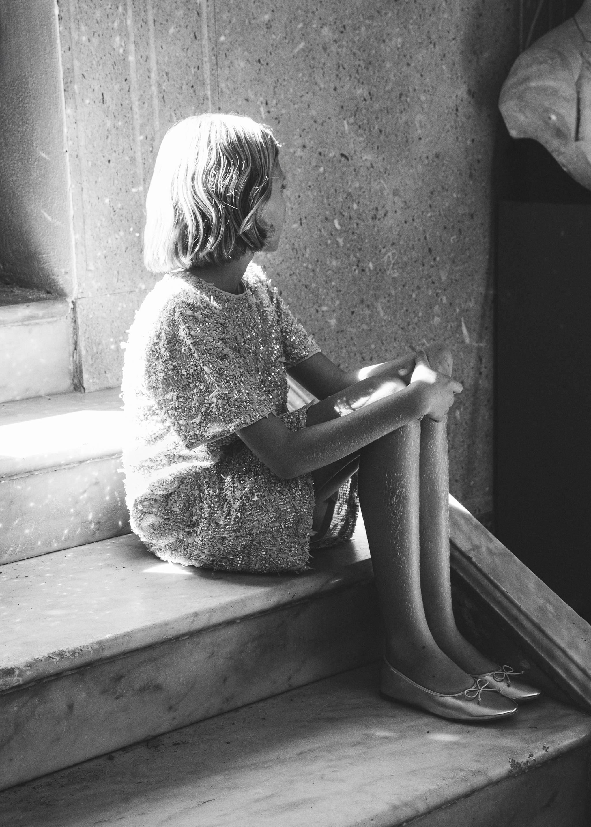 Metallic ballet flats with bow - Details of the article 6