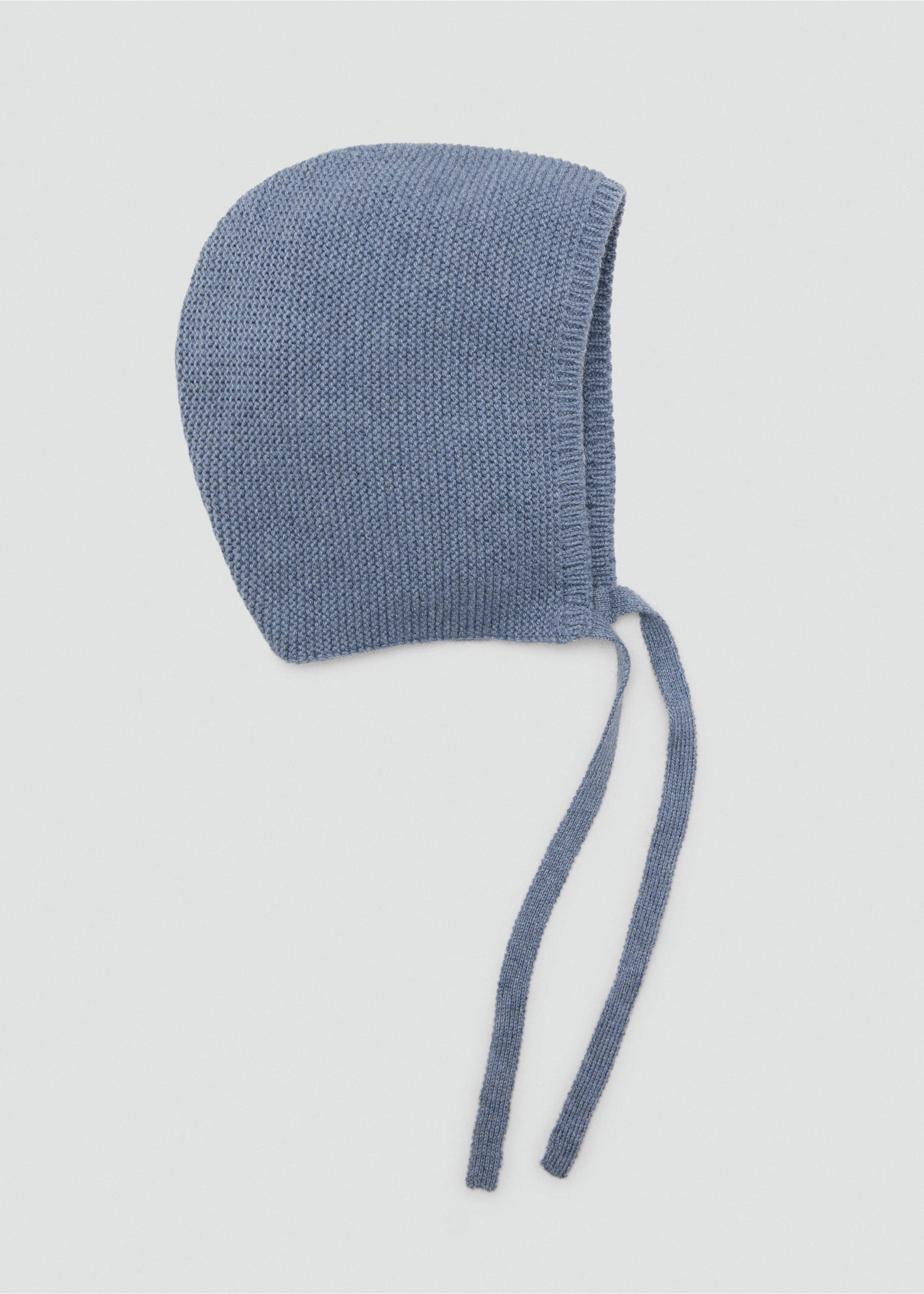 Béguin en maille - Article sans modèle, Bleu. Ref: 17042915-00.