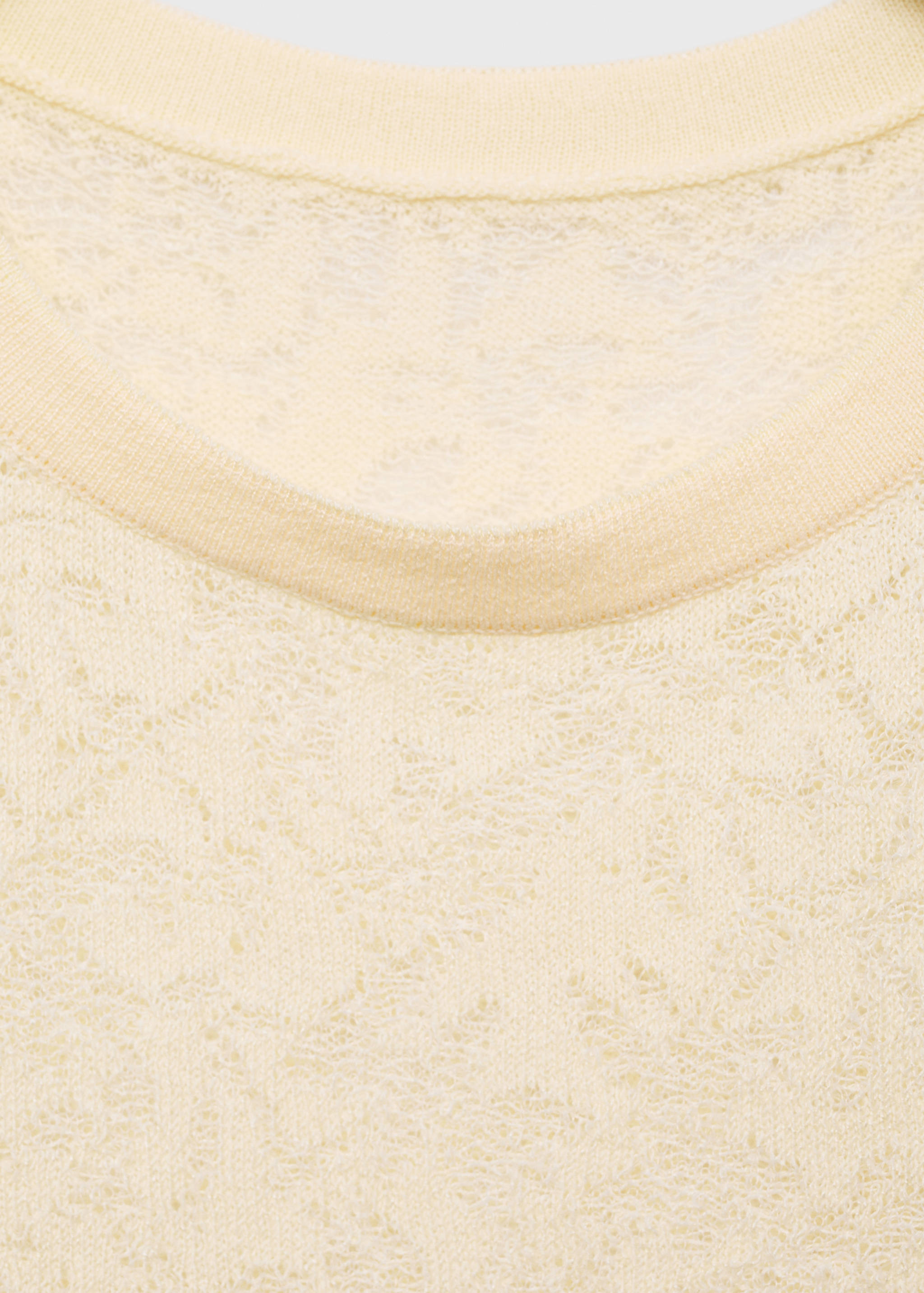 Top ajurat tricotat - Detaliu al articolului 8