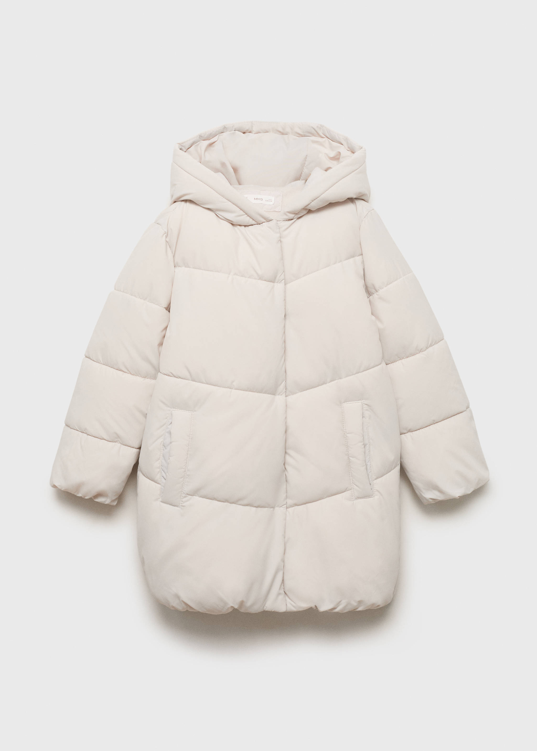 Hood puffer coat - Article without model