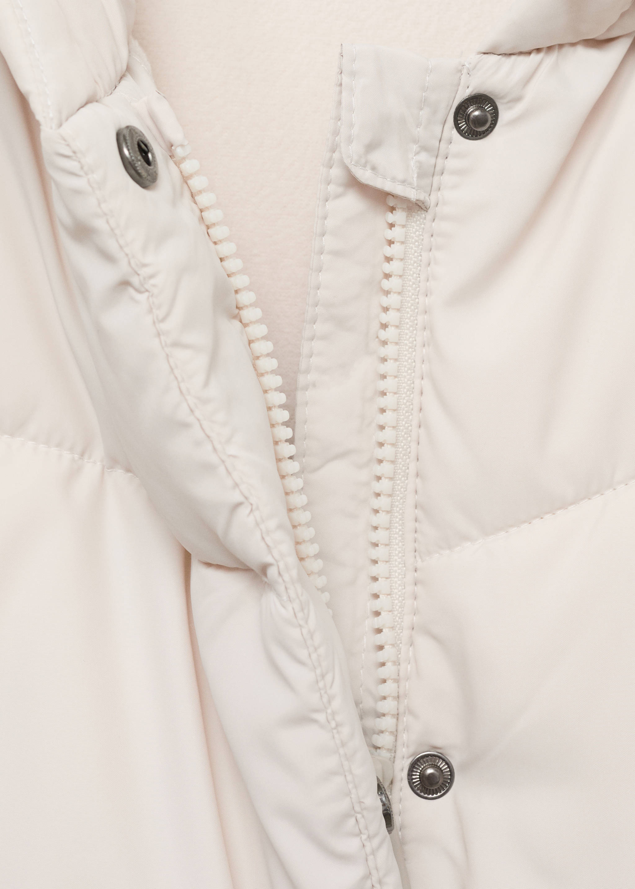 Hood puffer coat - Details of the article 8