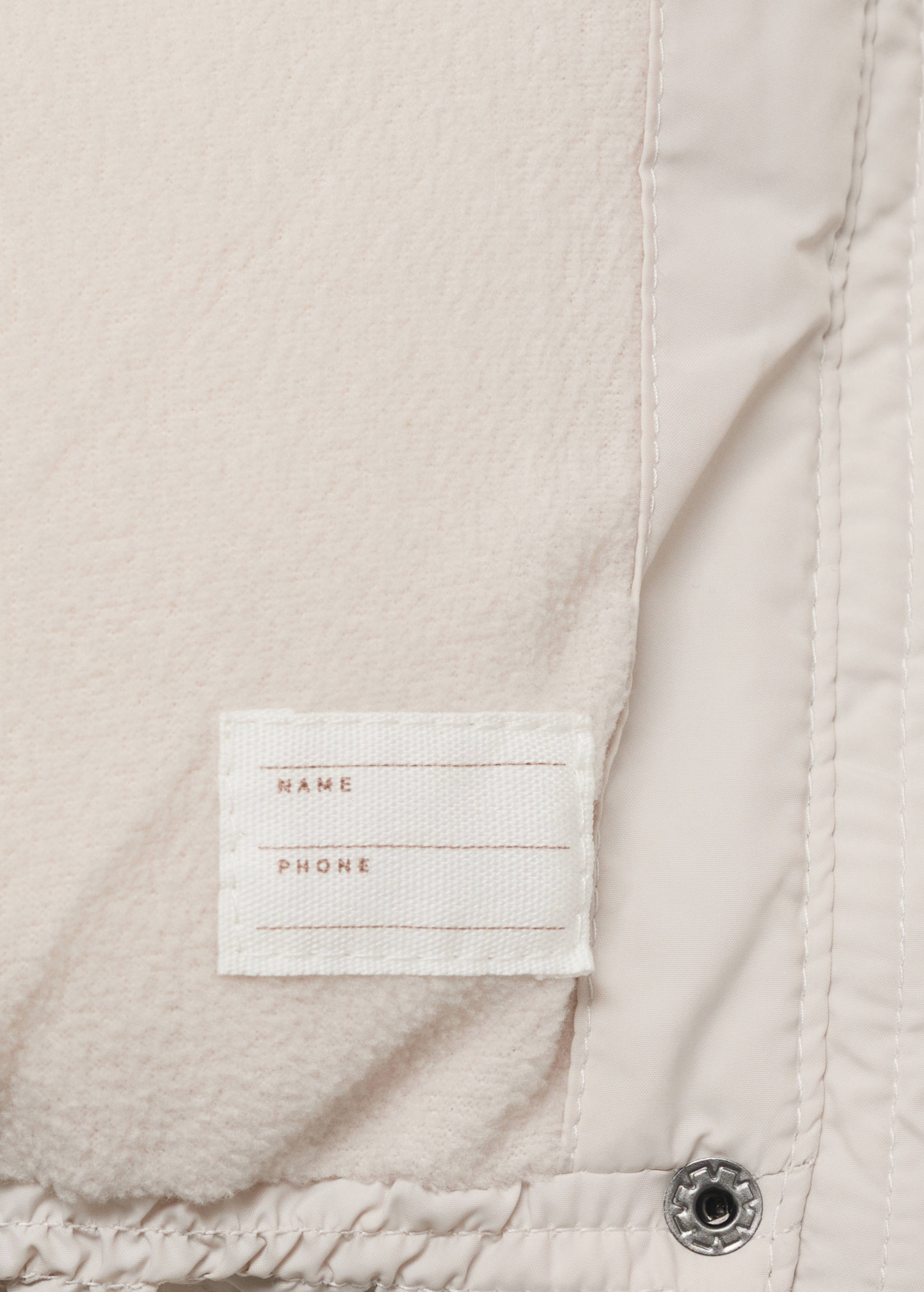 Hood puffer coat - Details of the article 0