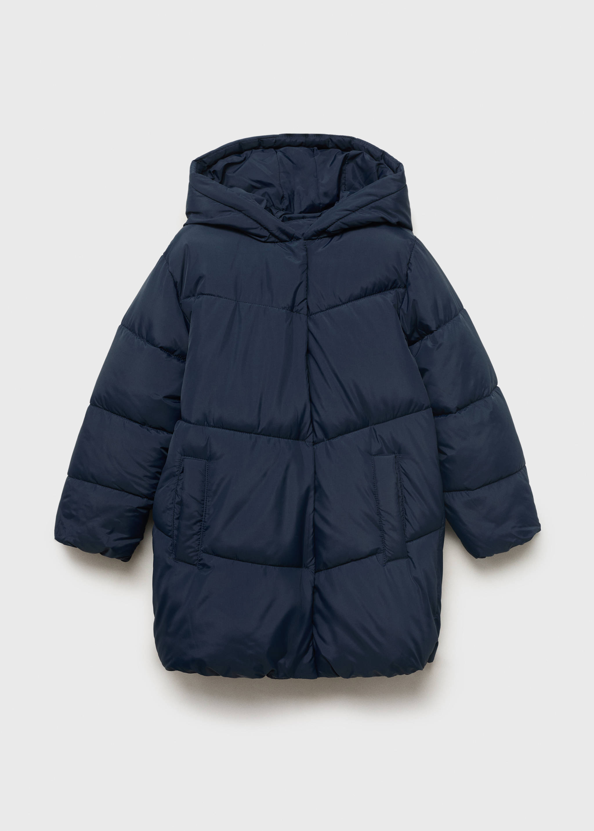 Hood puffer coat - Article without model