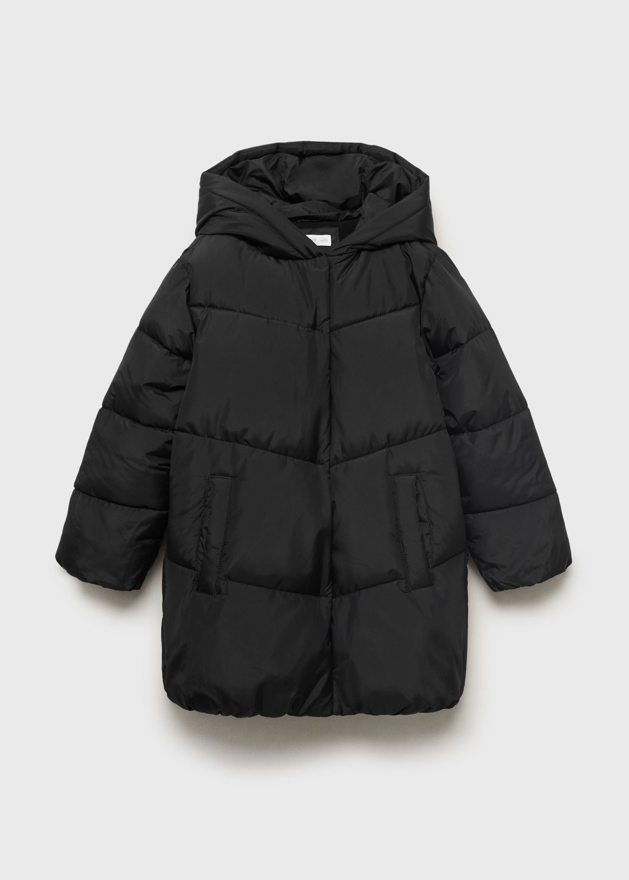 Hood puffer coat - Article without model