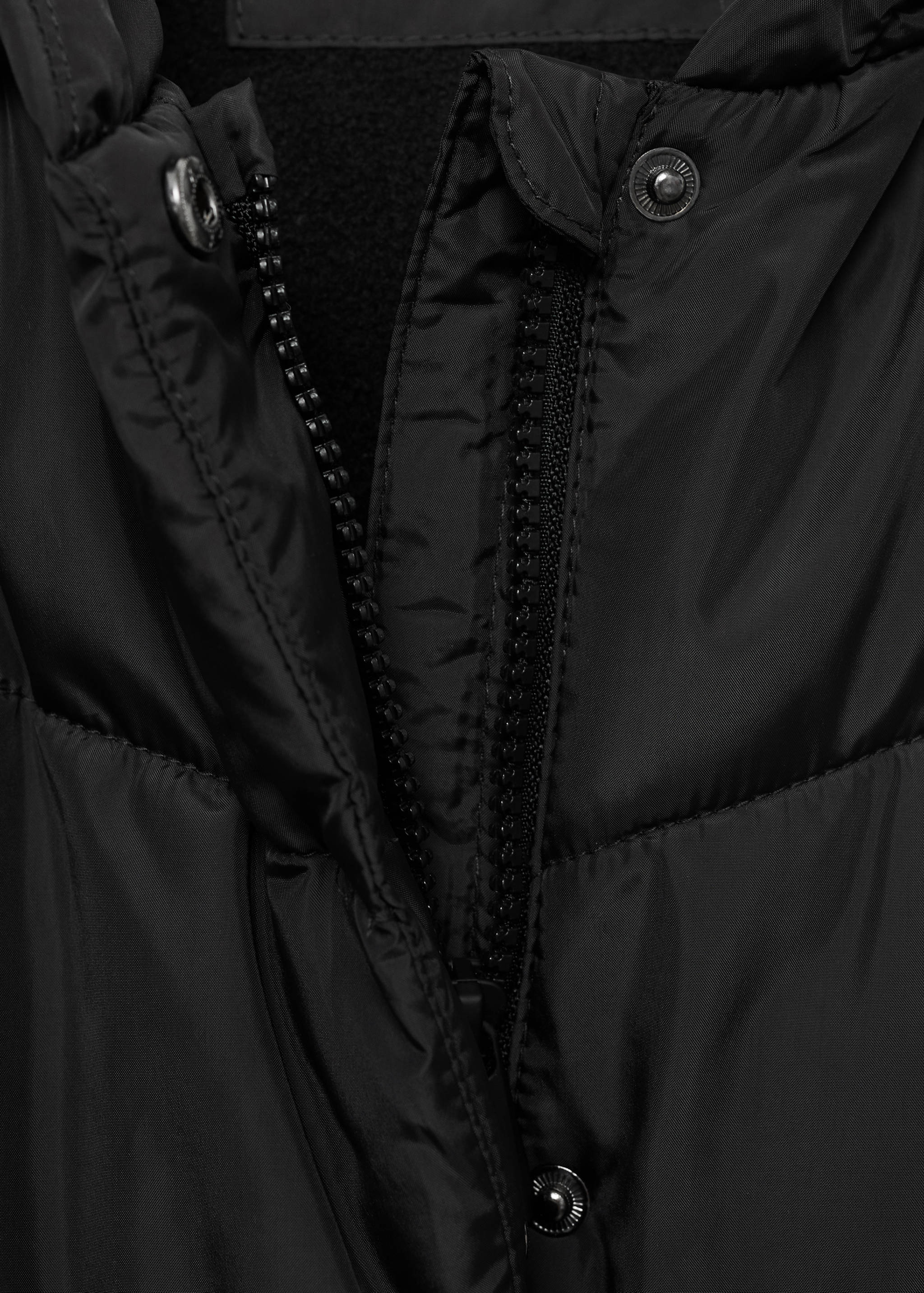 Hood puffer coat - Details of the article 8