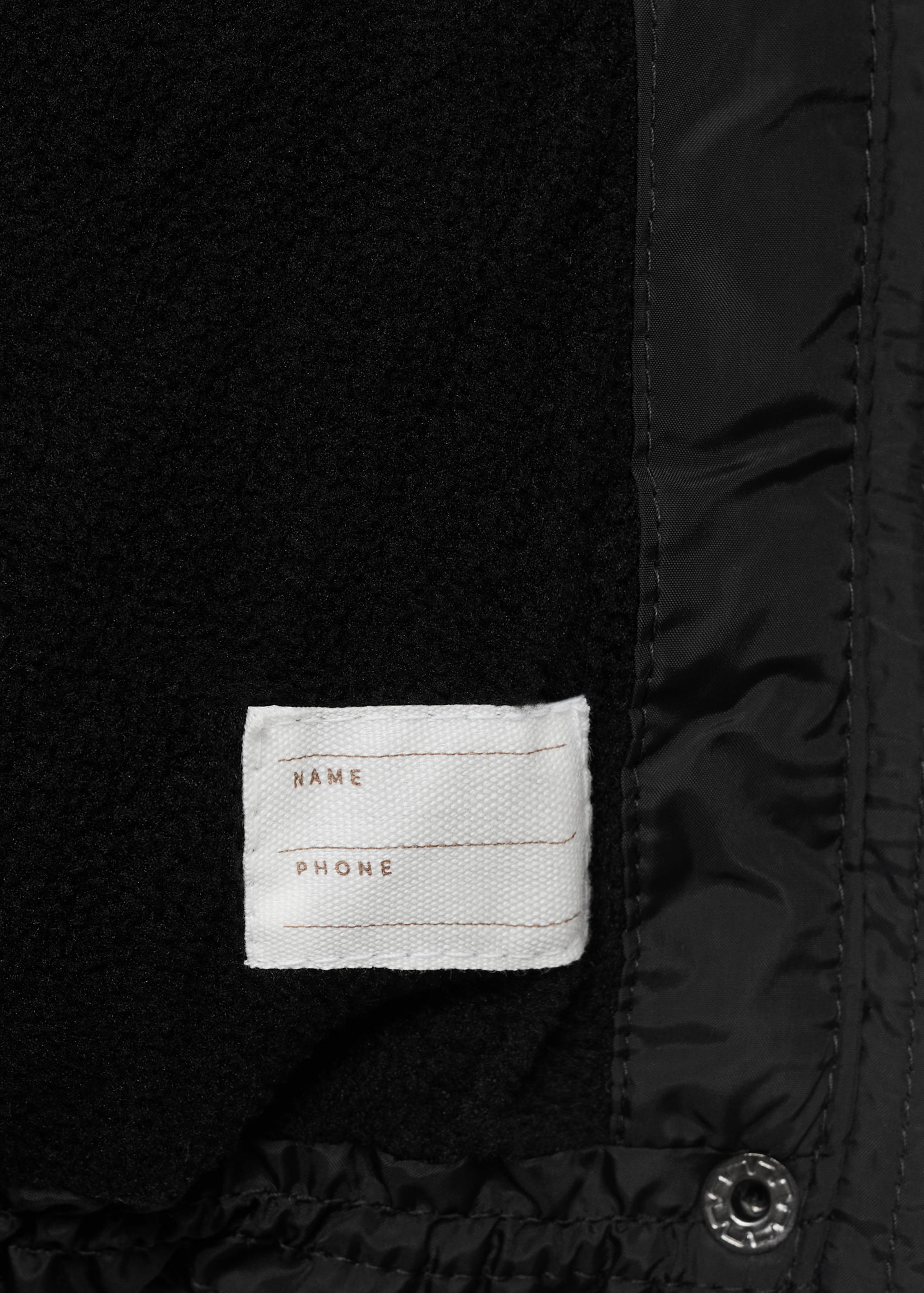 Hood puffer coat - Details of the article 0