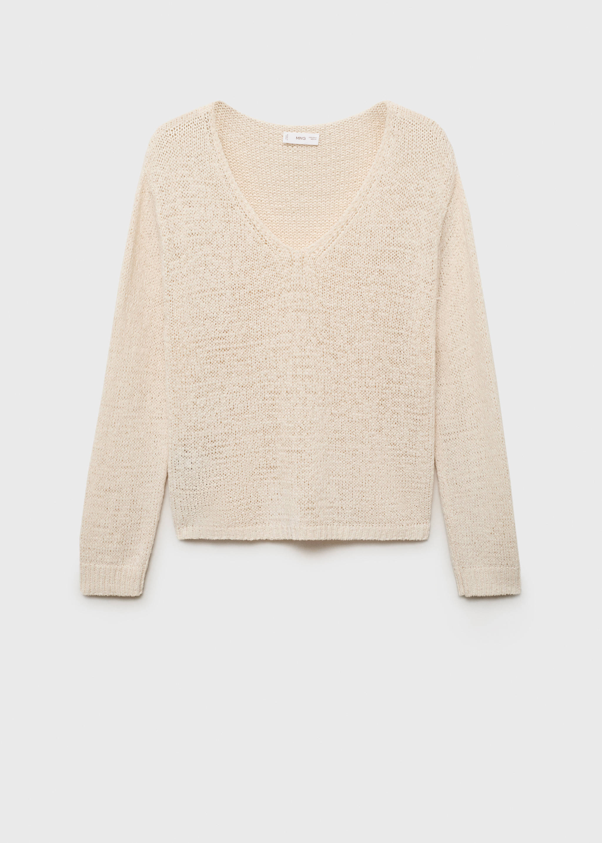 Openwork knit sweater - Article without model