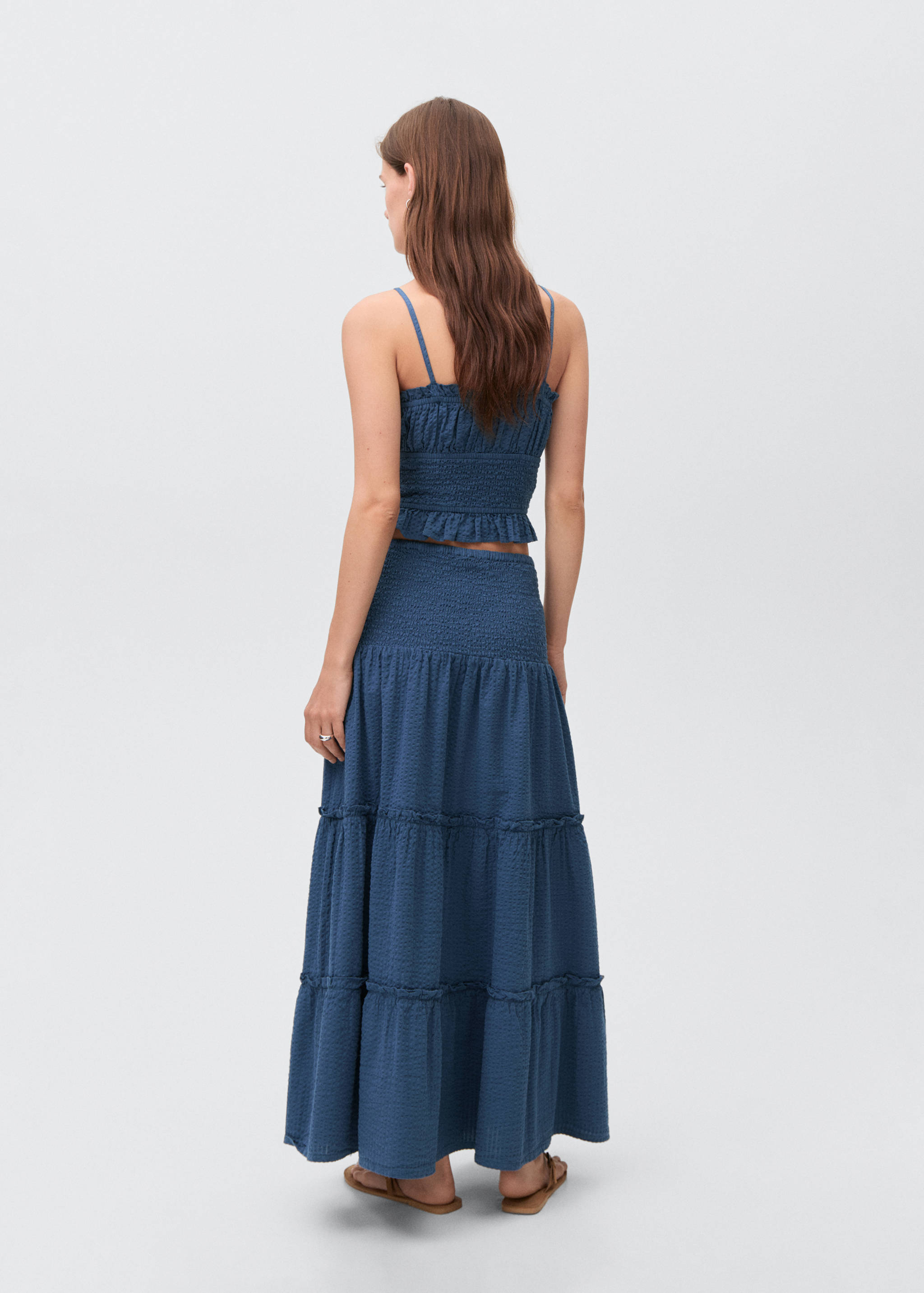 Mirror-embroidered top - Reverse of the article