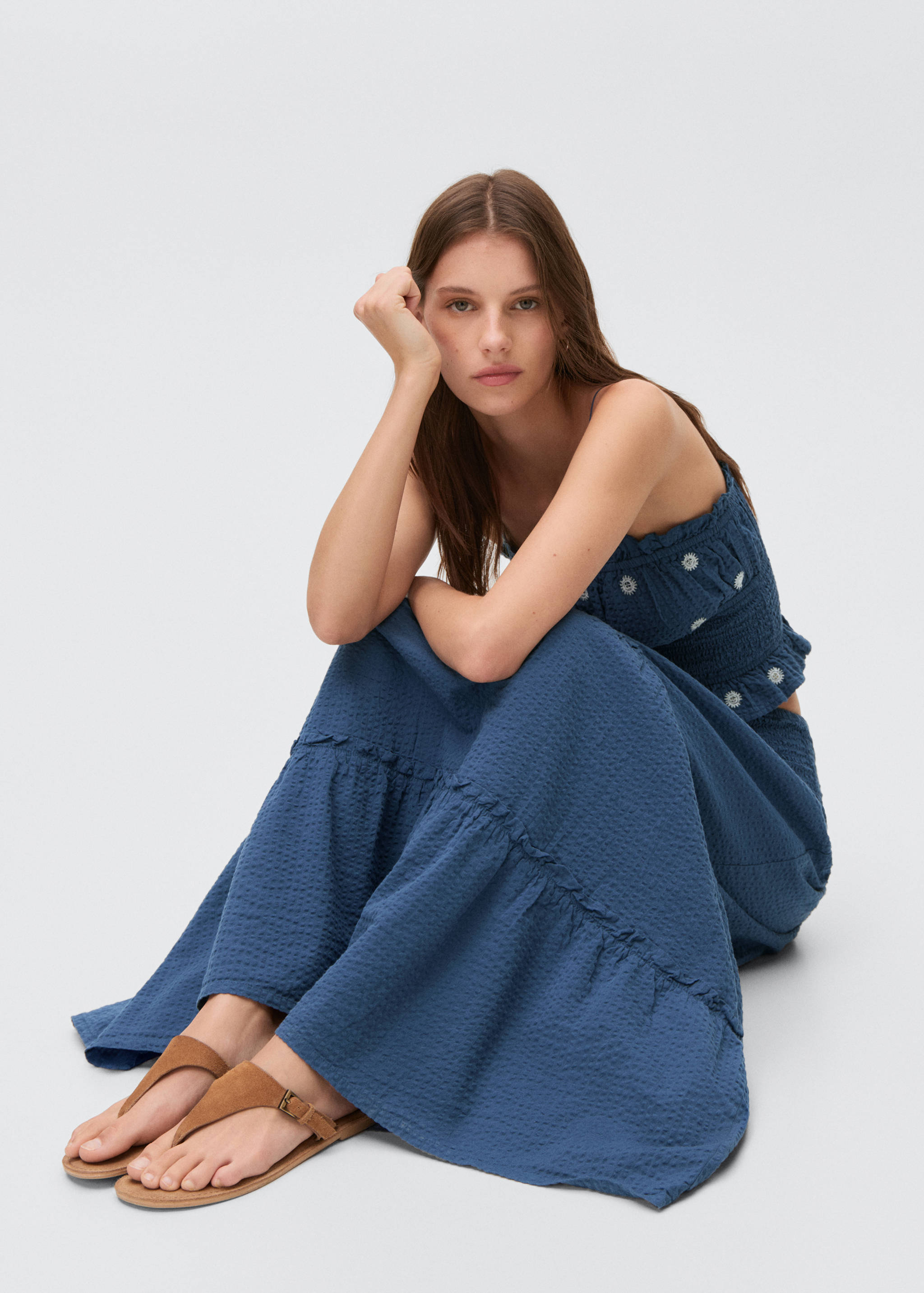 Mirror-embroidered top - Details of the article 2