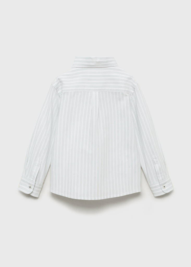 Striped Oxford shirt — Green