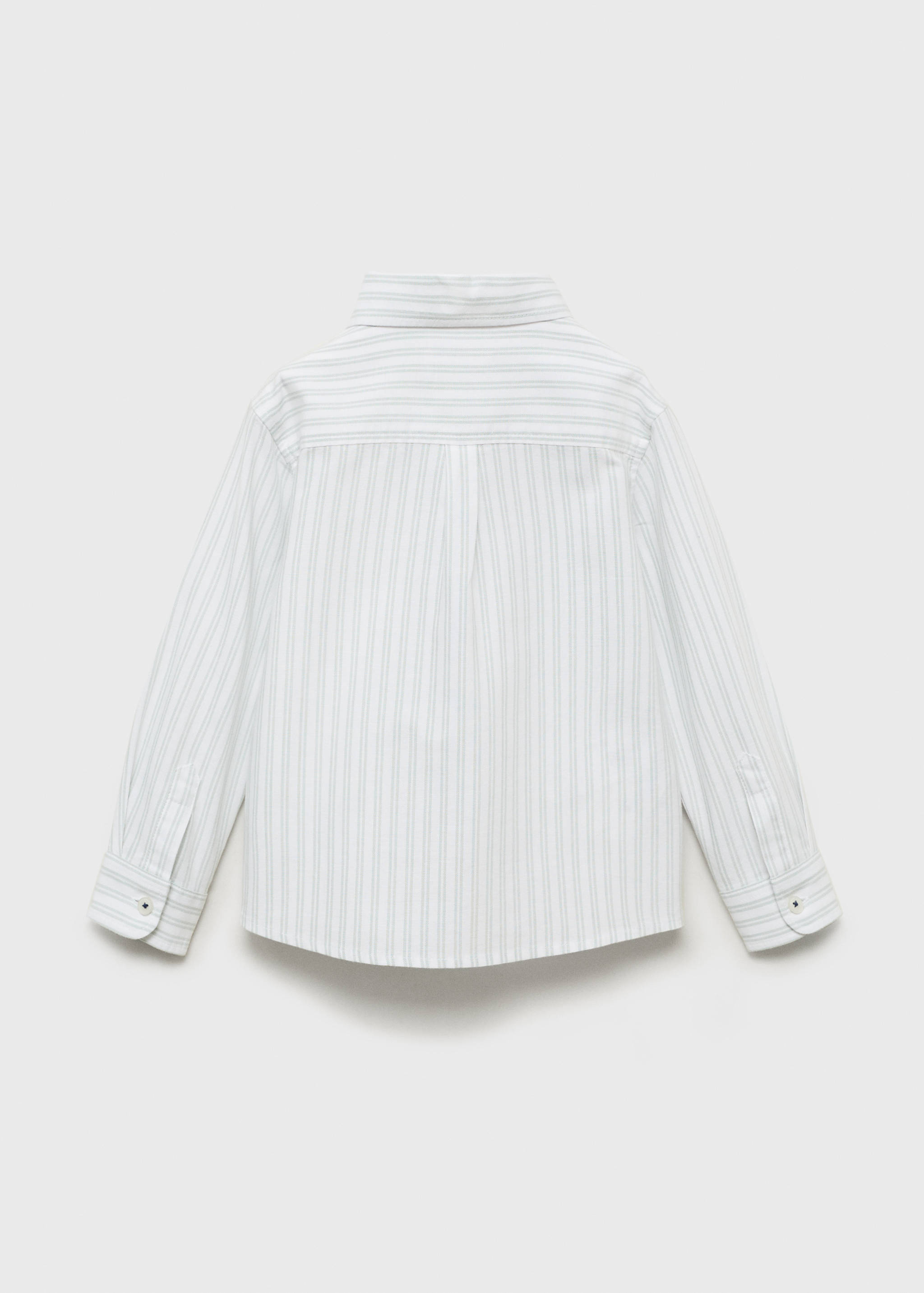 Striped Oxford shirt - Reverse of the article