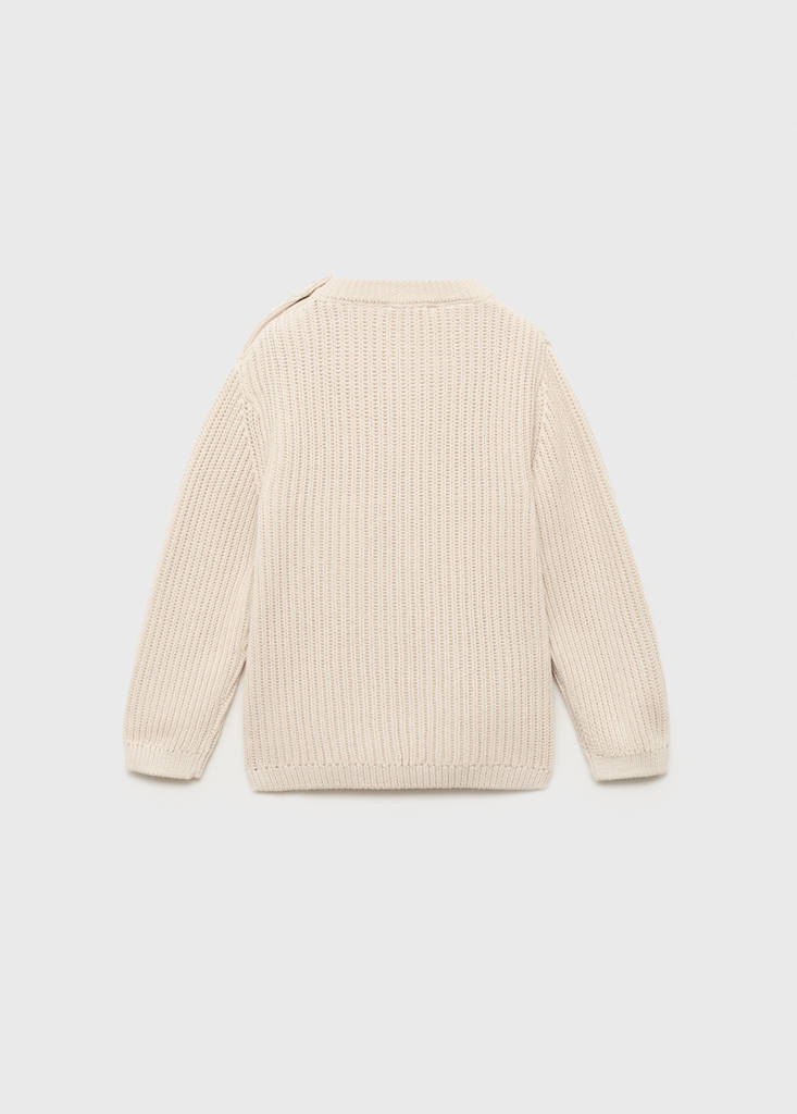 Buttons detail knit sweater - thumbnail 2