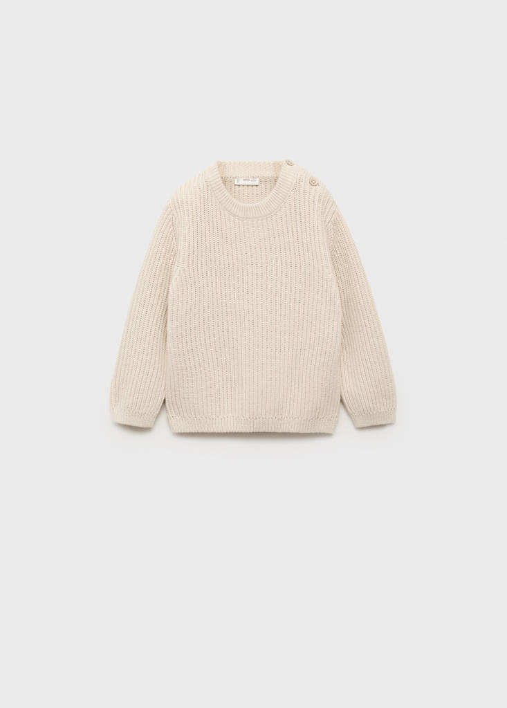 Buttons detail knit sweater - thumbnail 3