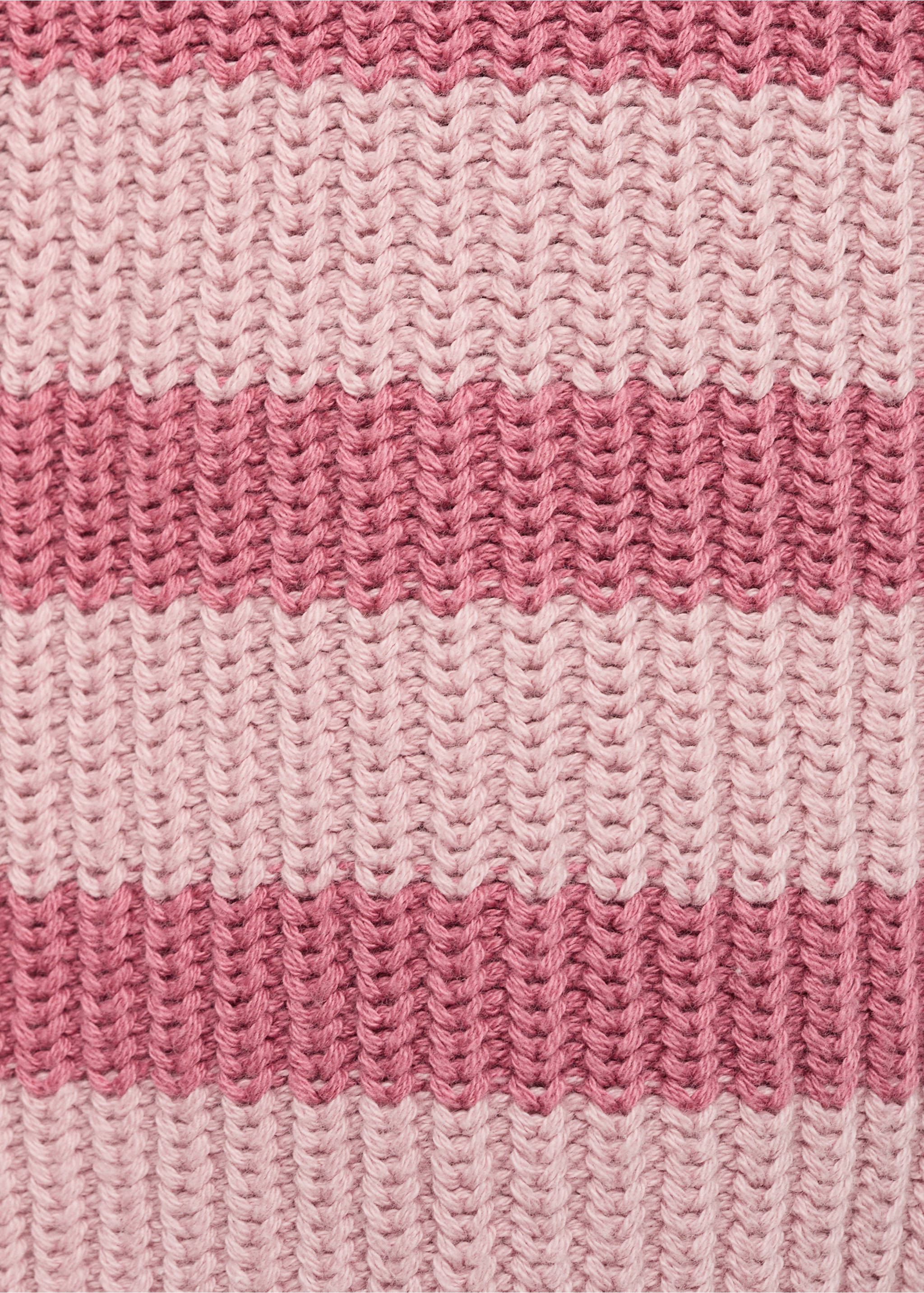 Chaleco punto rayas - Detalle del artículo 0, Rosa. Ref: 17043282-00.