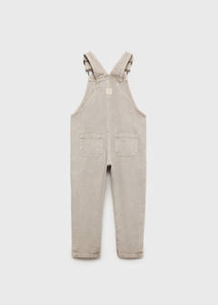 Long denim dungarees — Grey 6