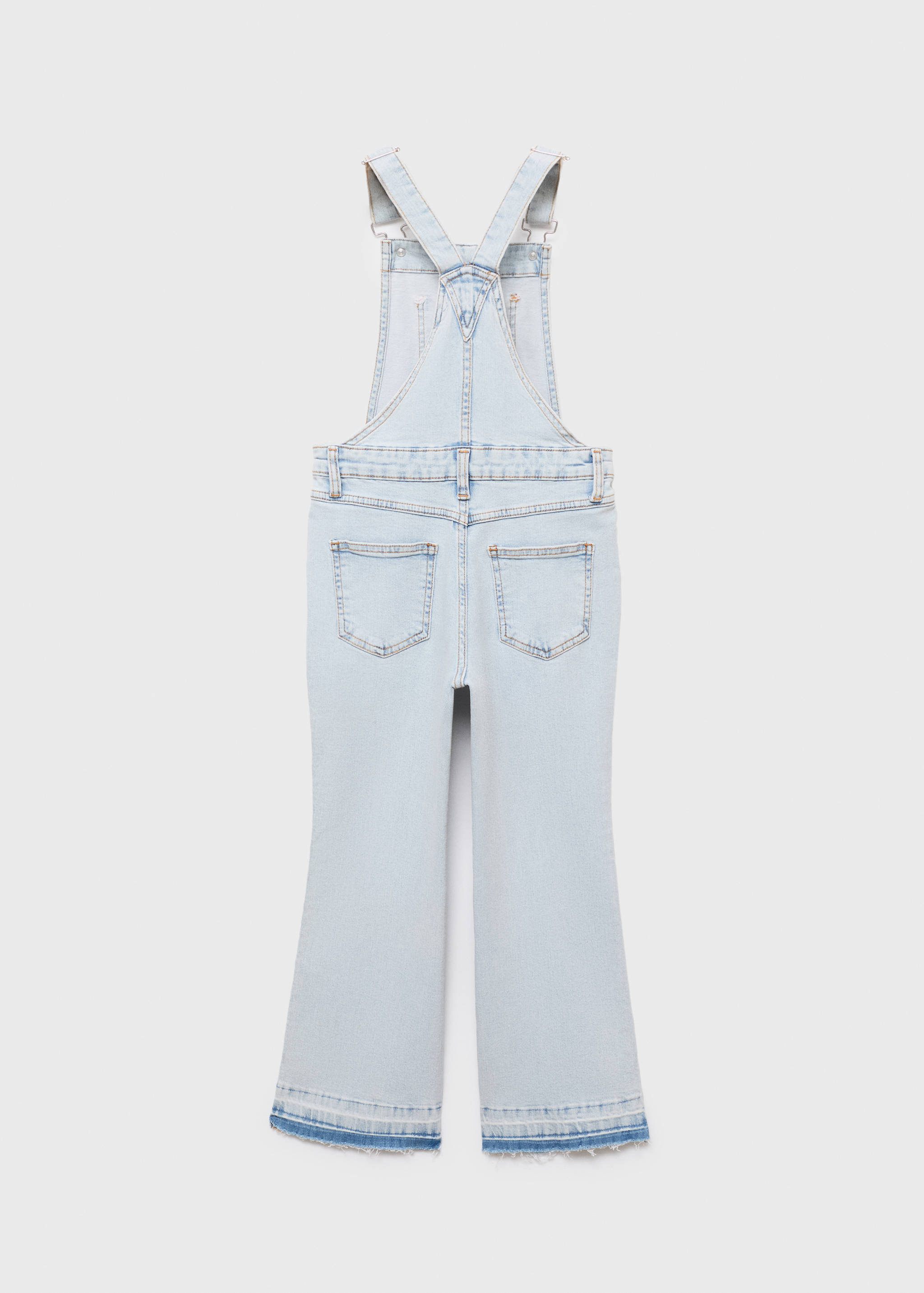 Salopette en jean coton - Verso de l’article