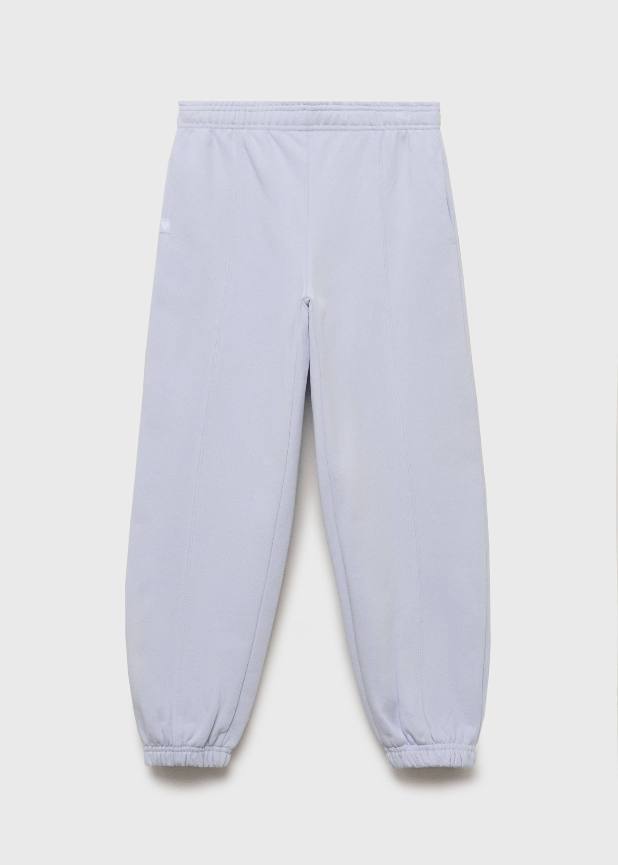 Cotton joggers with elastic waist - Article without model