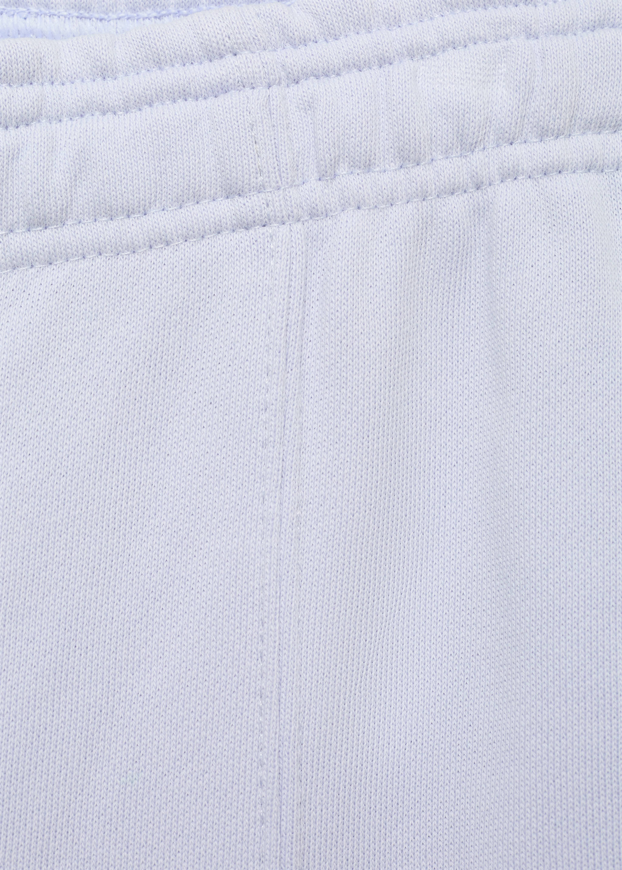 Cotton joggers with elastic waist - Details of the article 0