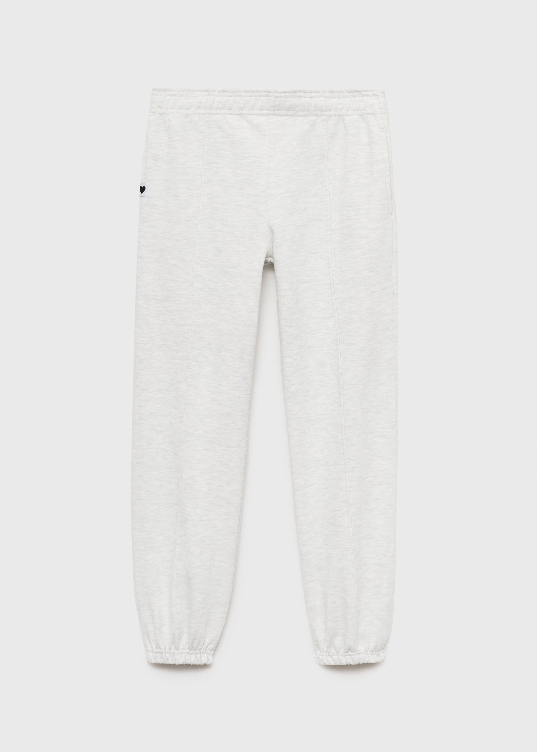 Cotton joggers with elastic waist - Article without model