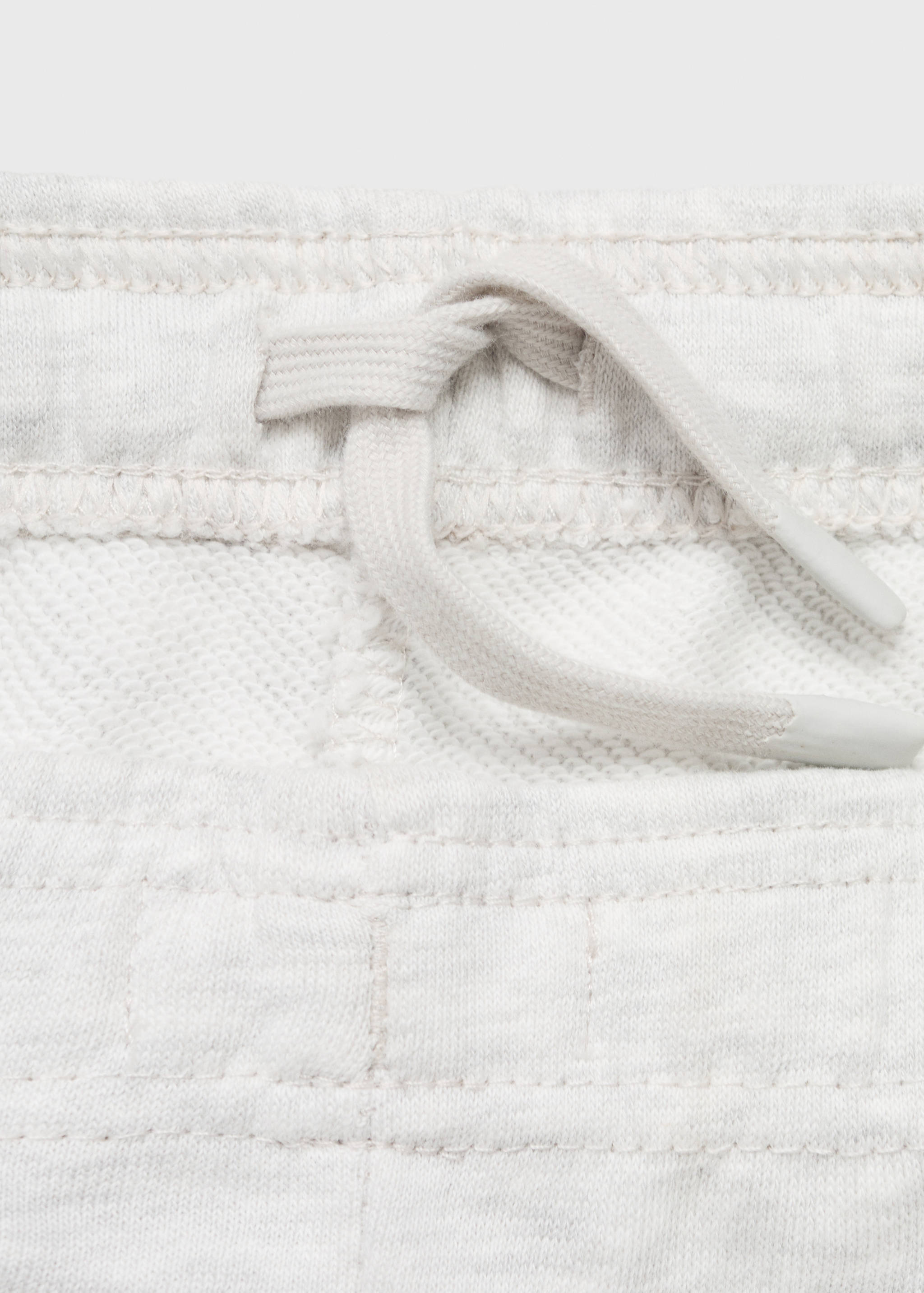 Cotton joggers with elastic waist - Details of the article 8