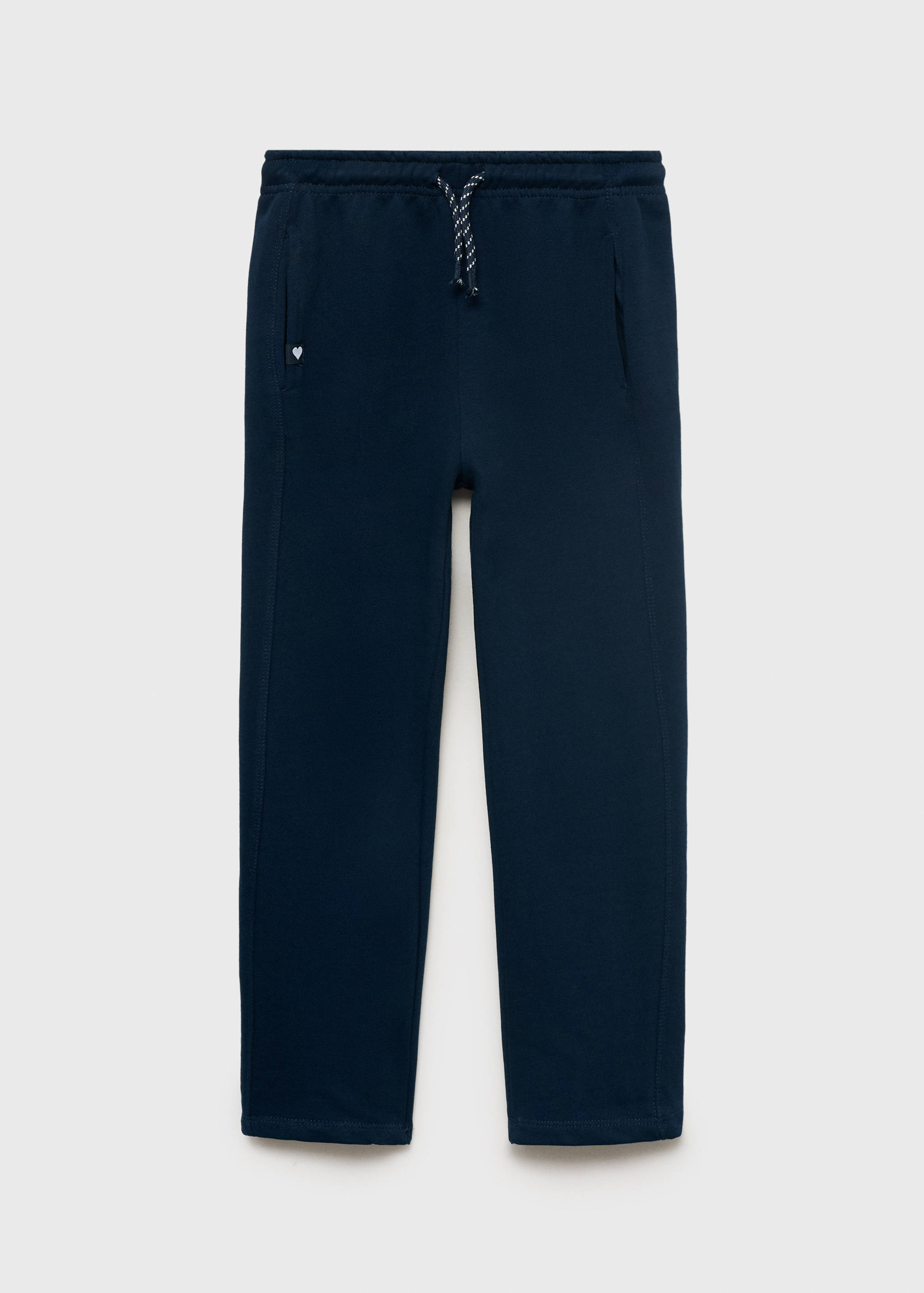 Cotton joggers with elastic waist - Article without model
