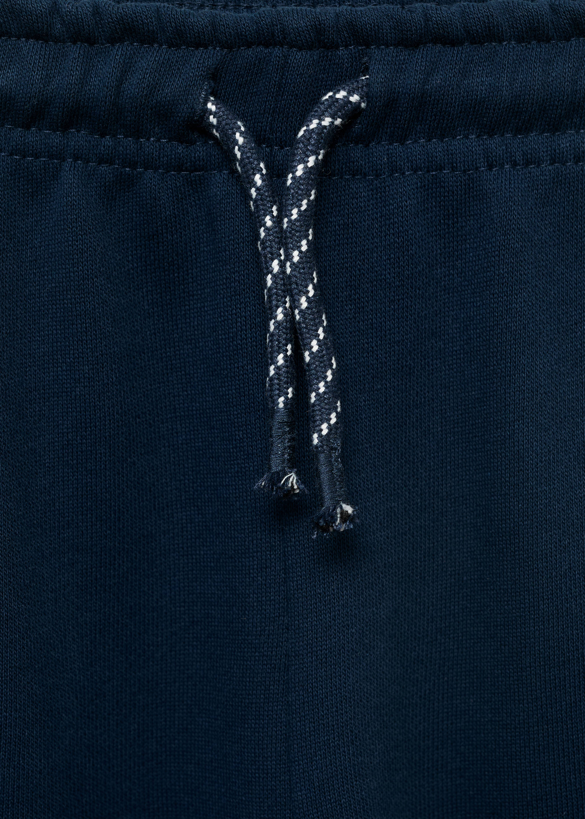 Cotton joggers with elastic waist - Details of the article 8