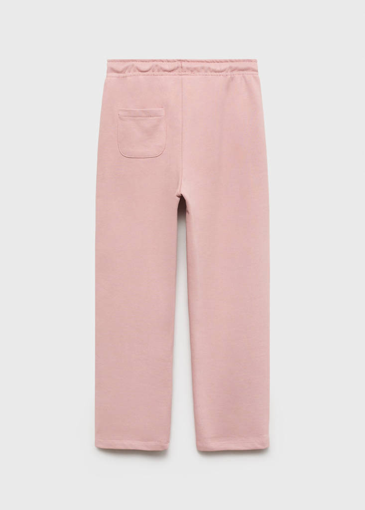 Cotton joggers with elastic waist