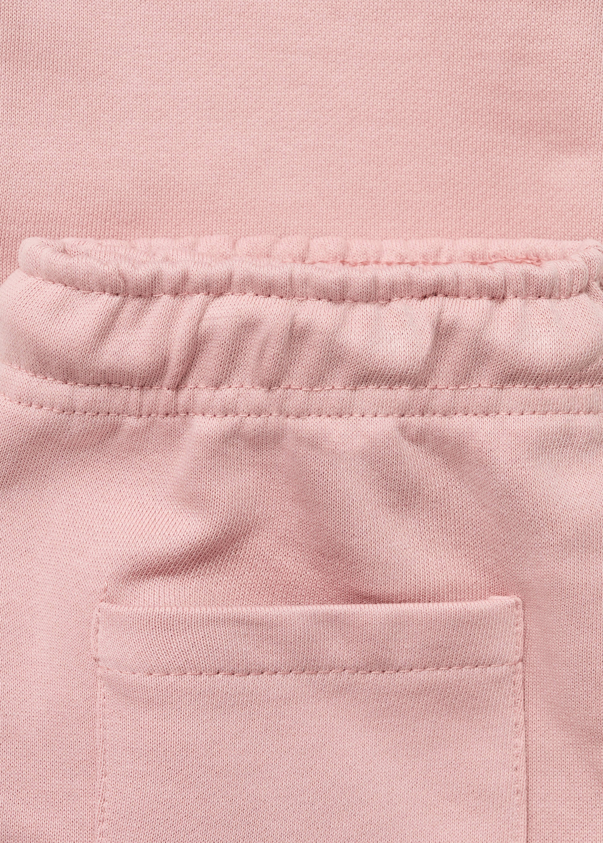 Katoenen jogger met elastische tailleband - Detail van het artikel 0