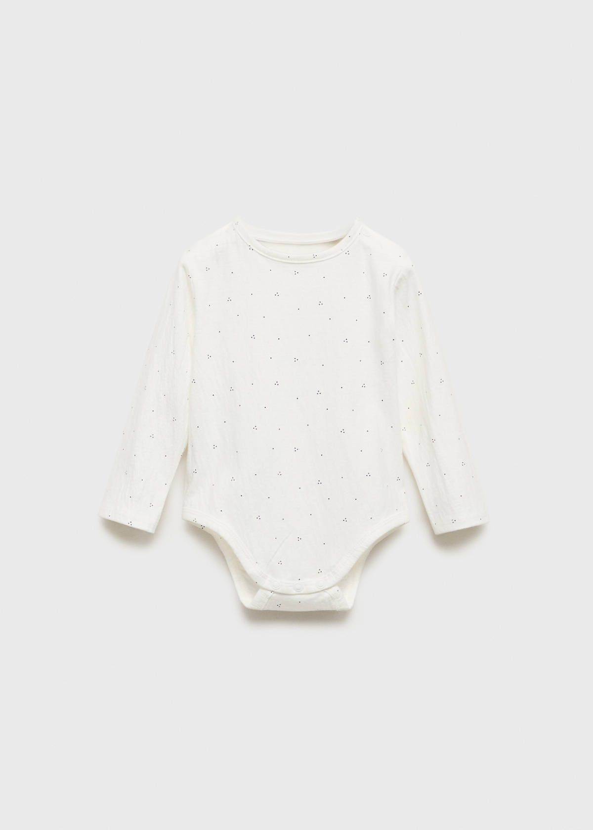 Printed cotton body — Off White