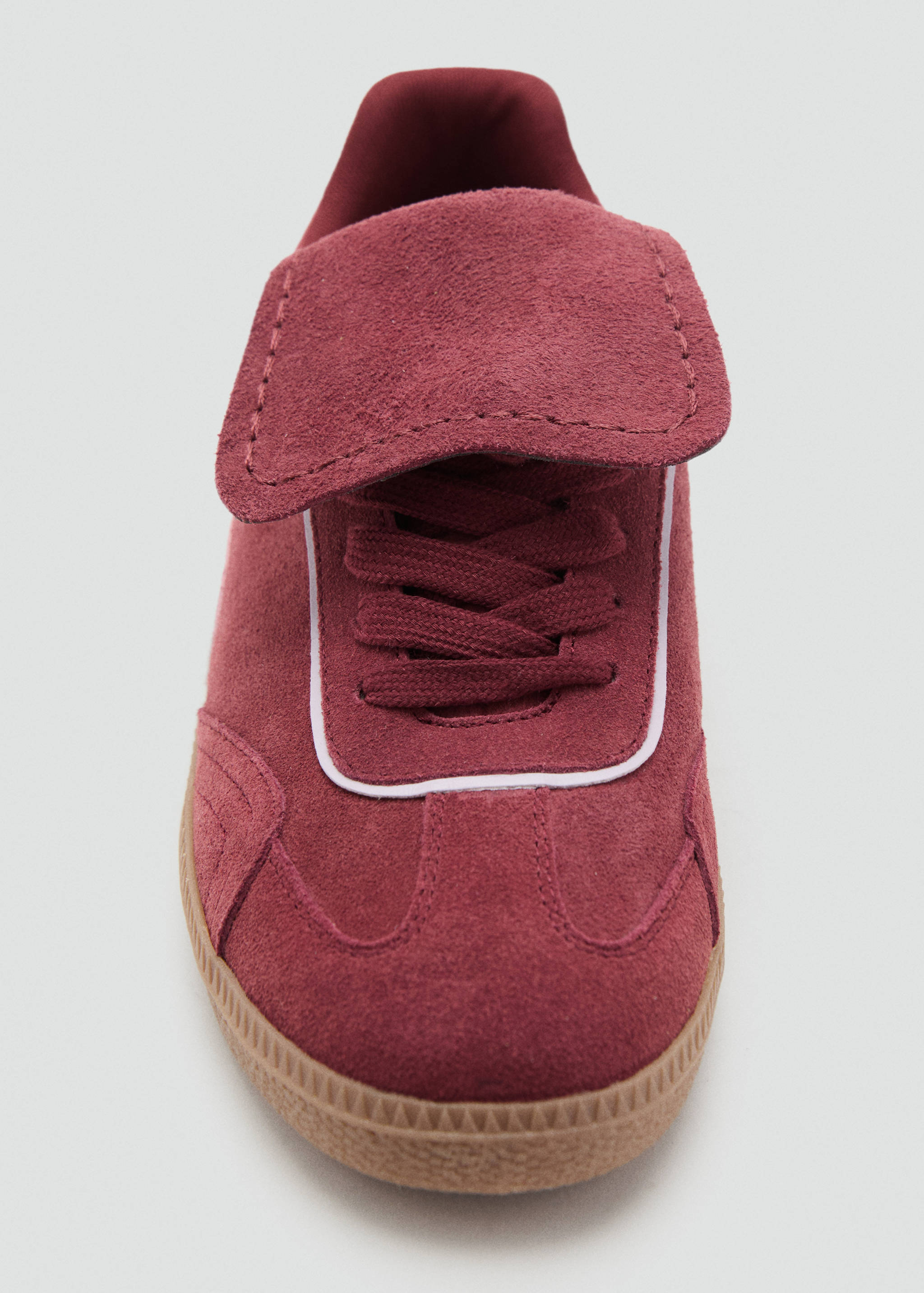 Кроссовки из комбинации кожи и спилка - Деталь изделия 4