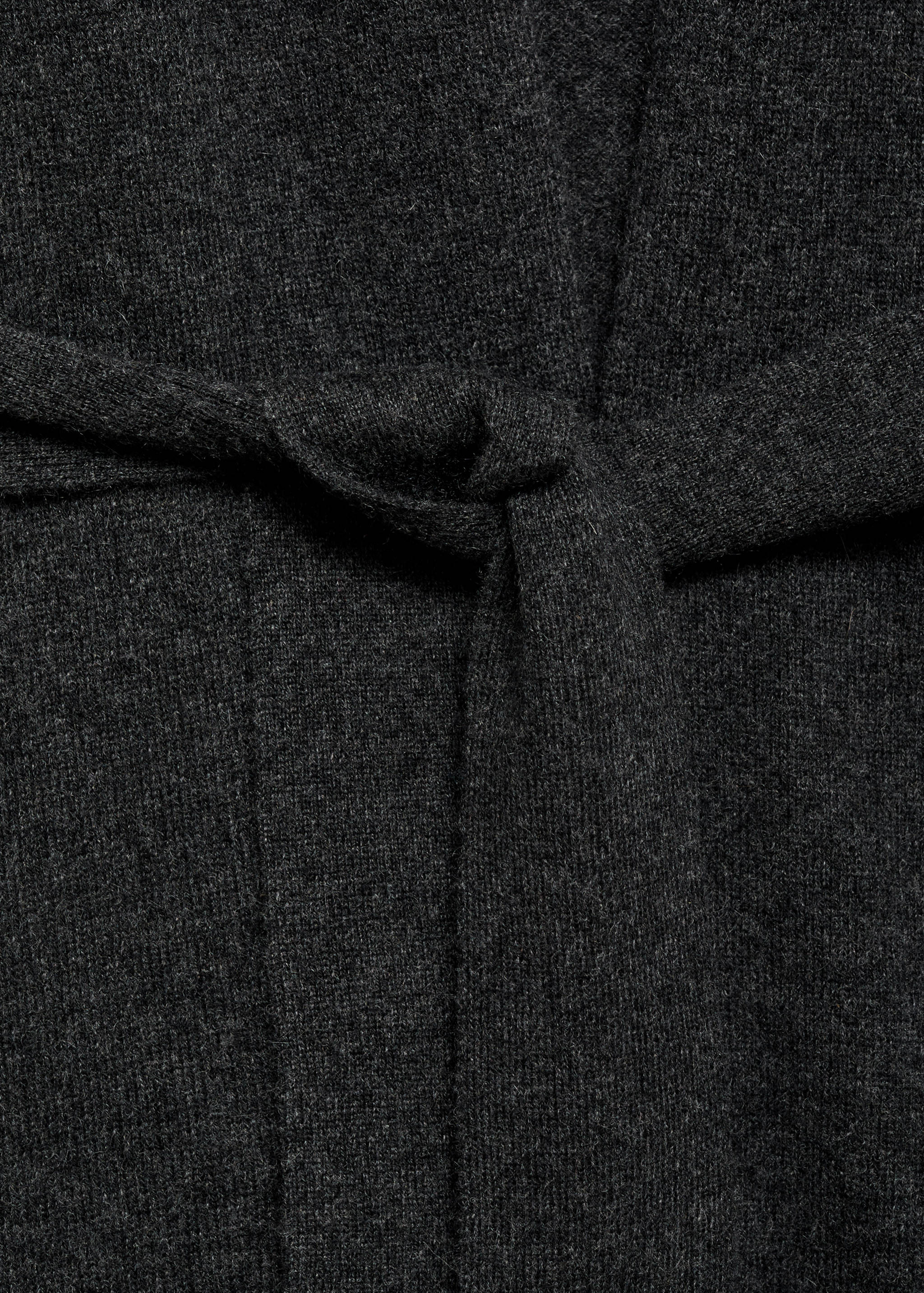 100% cashmere long cardigan with design - Details of the article 8