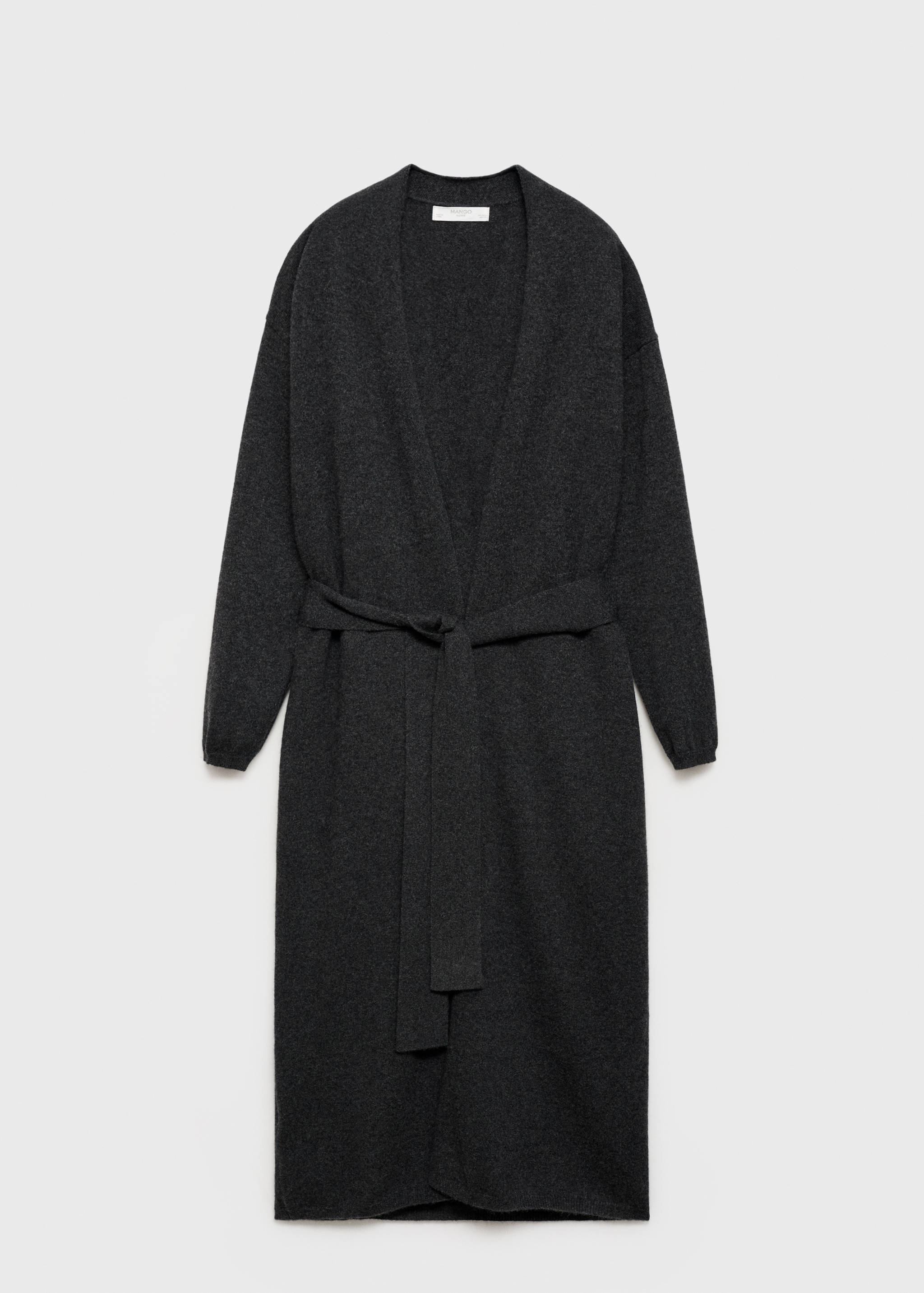 Cárdigan 100% cashmere diseño largo - Artículo sin modelo