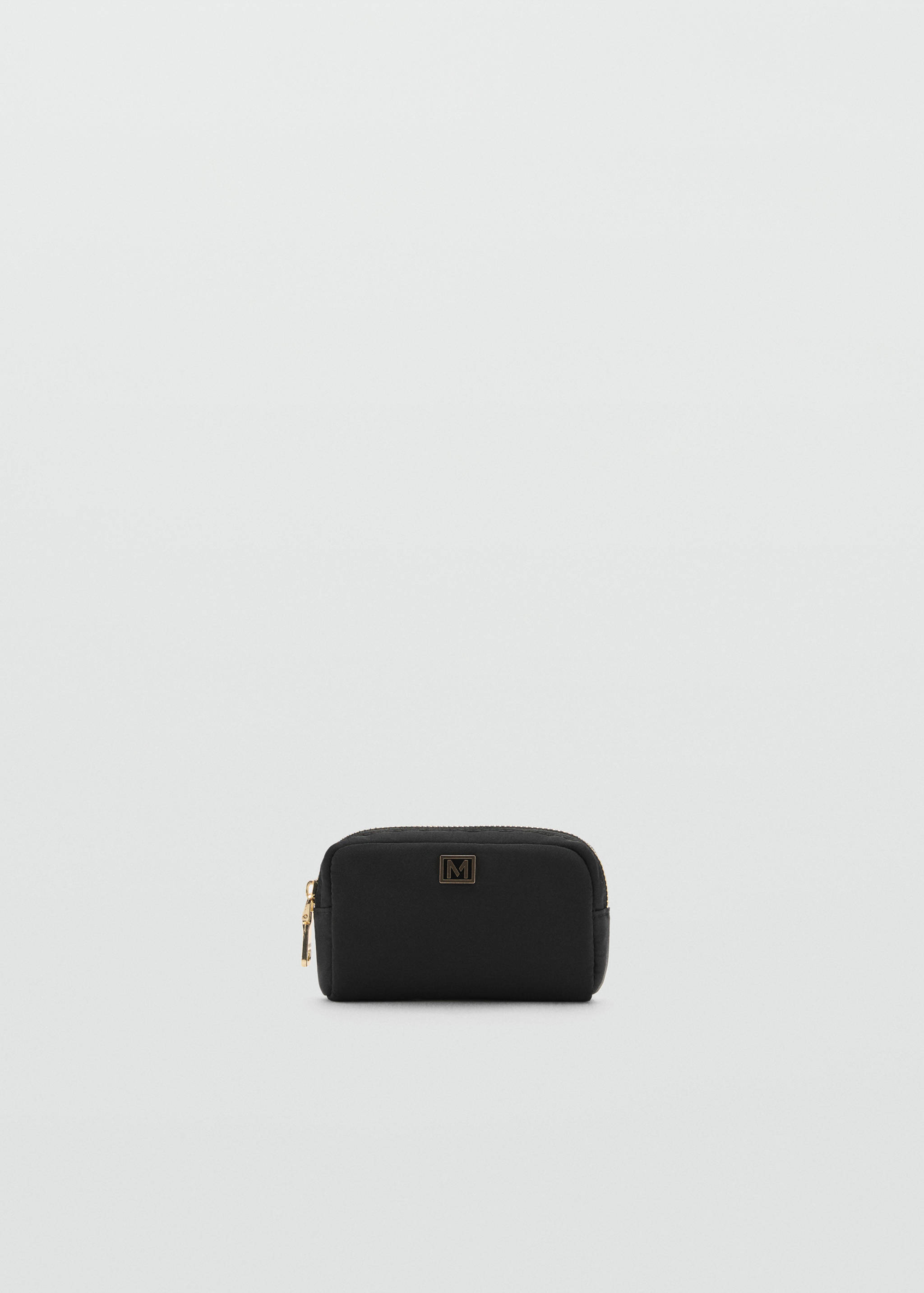 Zipped nylon cosmetics bag - Article without model