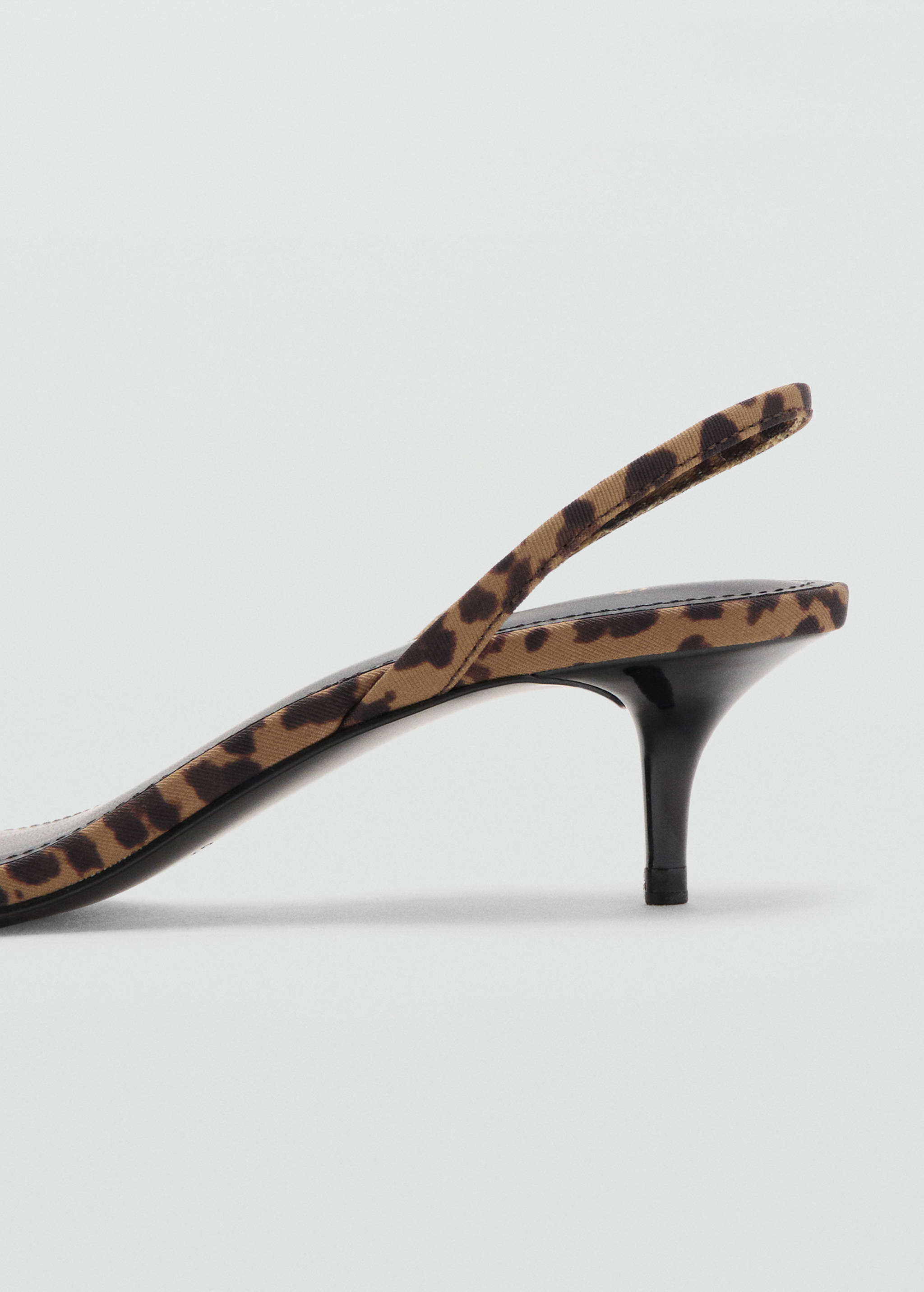 Sandales talon imprimé animal - Détail de l'article 1