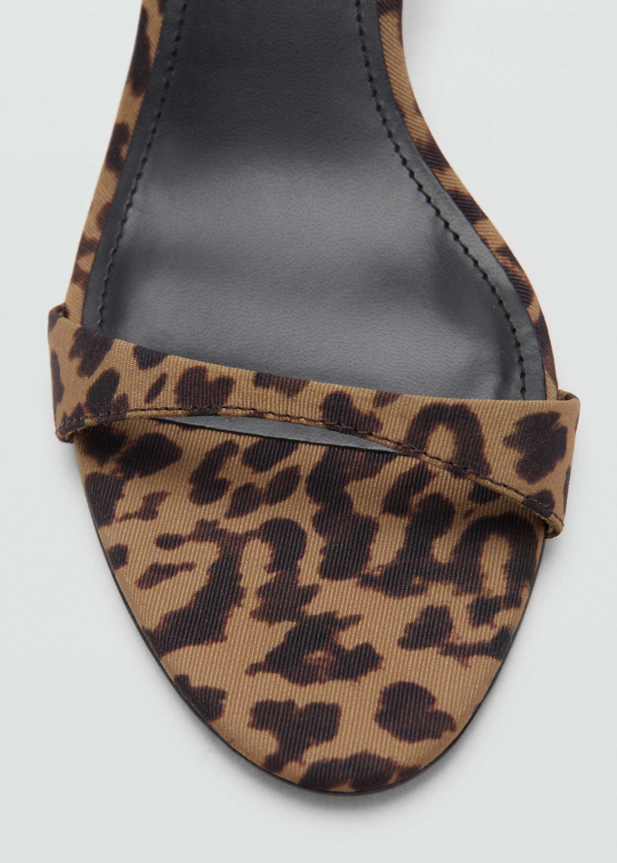 Sandales talon imprimé animal - Détail de l'article 2
