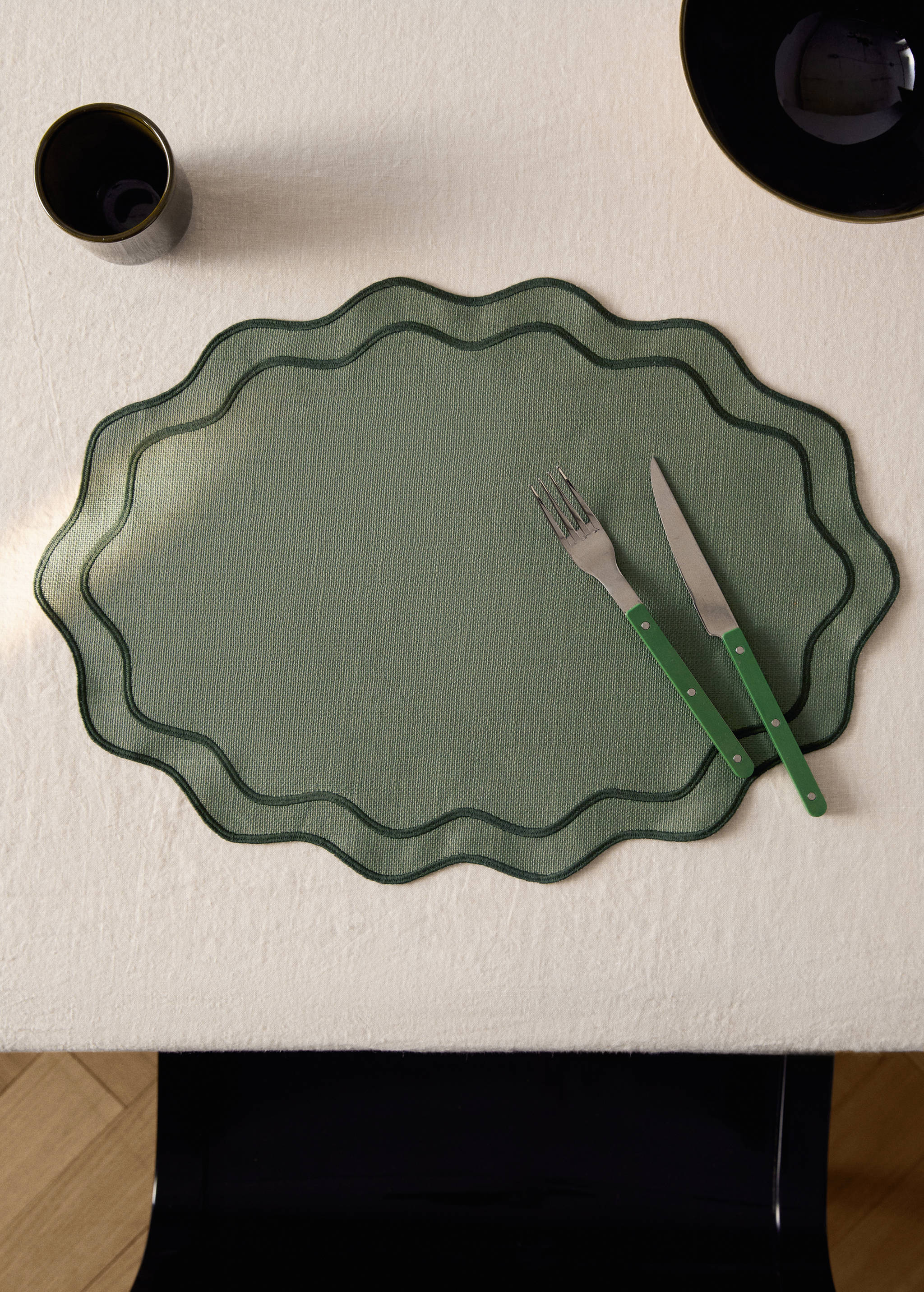 Resin cotton tablecloth waves - General plane