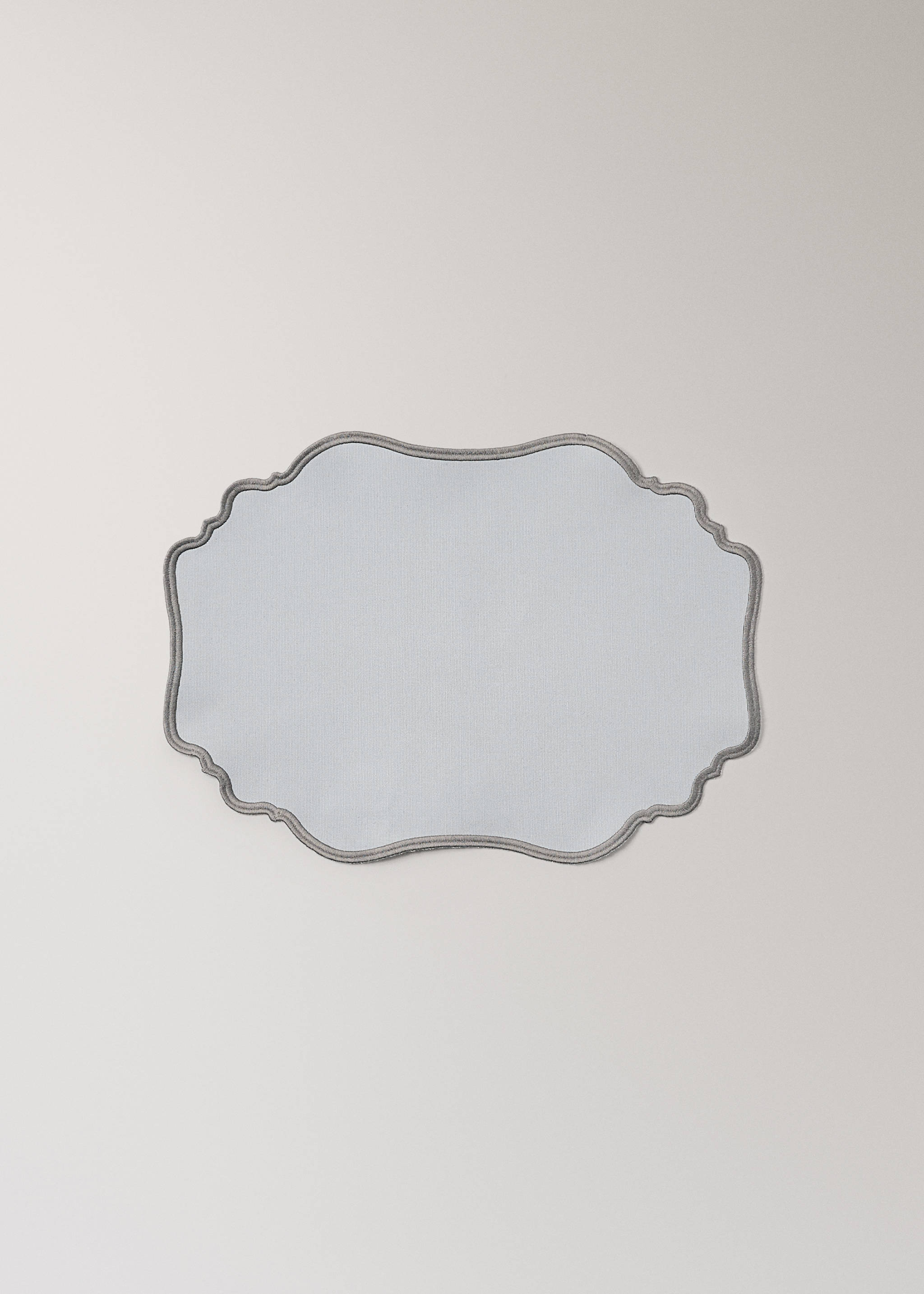 Овальна серветка з тефлоновим покриттям з хвилями - Товар без моделі