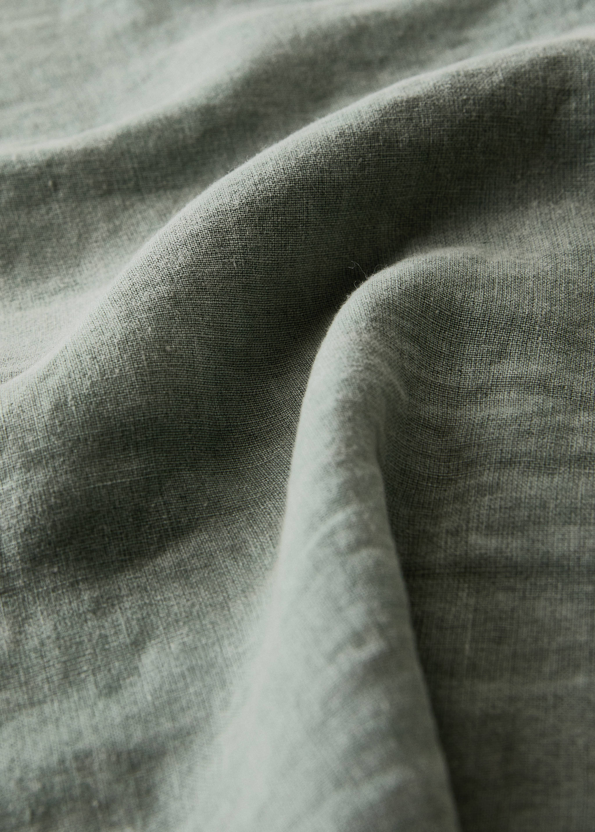 Mantel lino terminación deshilachado 6 a 8 comensales - Detalle del artículo 2