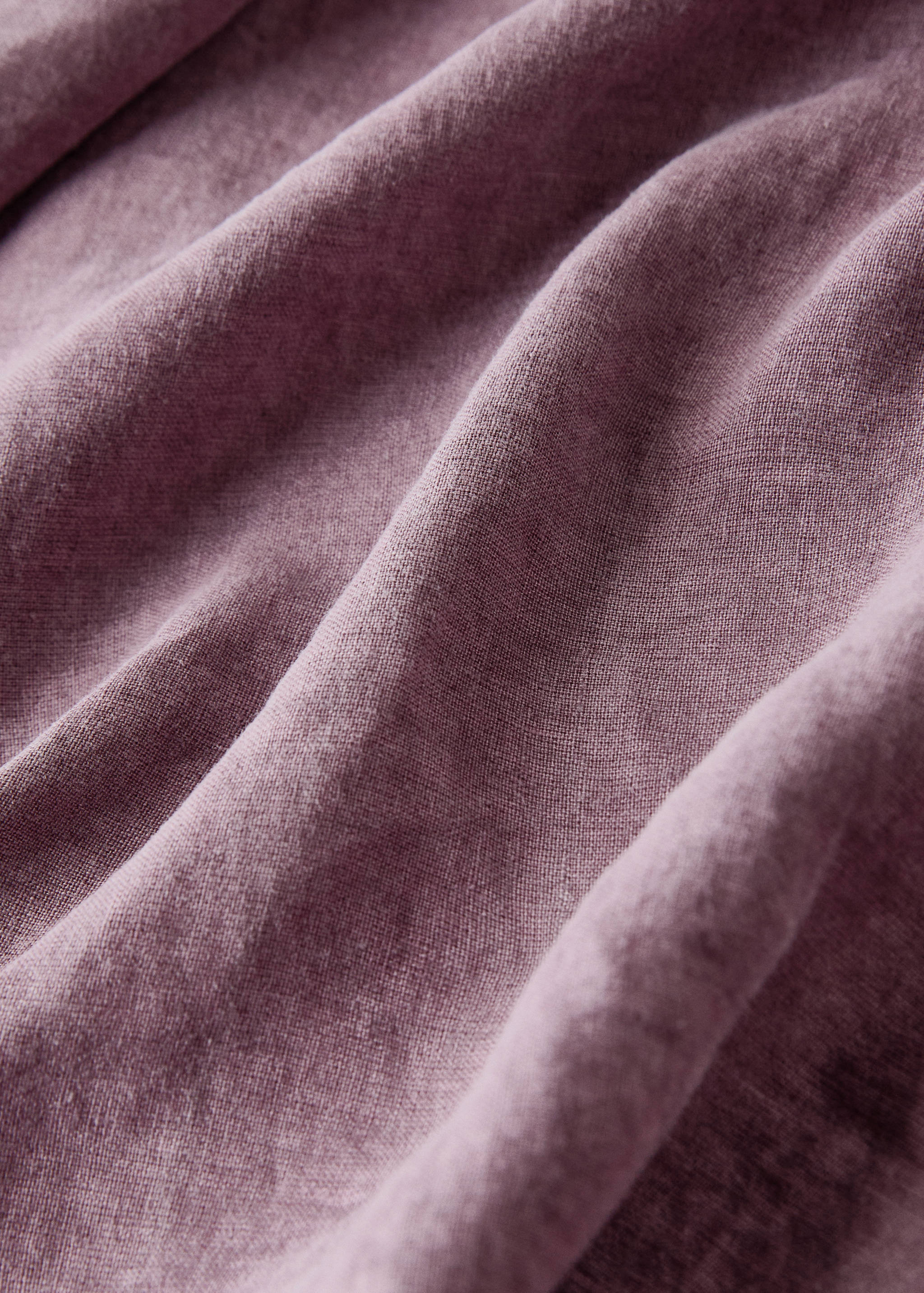 Mantel lino terminación deshilachado 6 a 8 comensales - Detalle del artículo 2