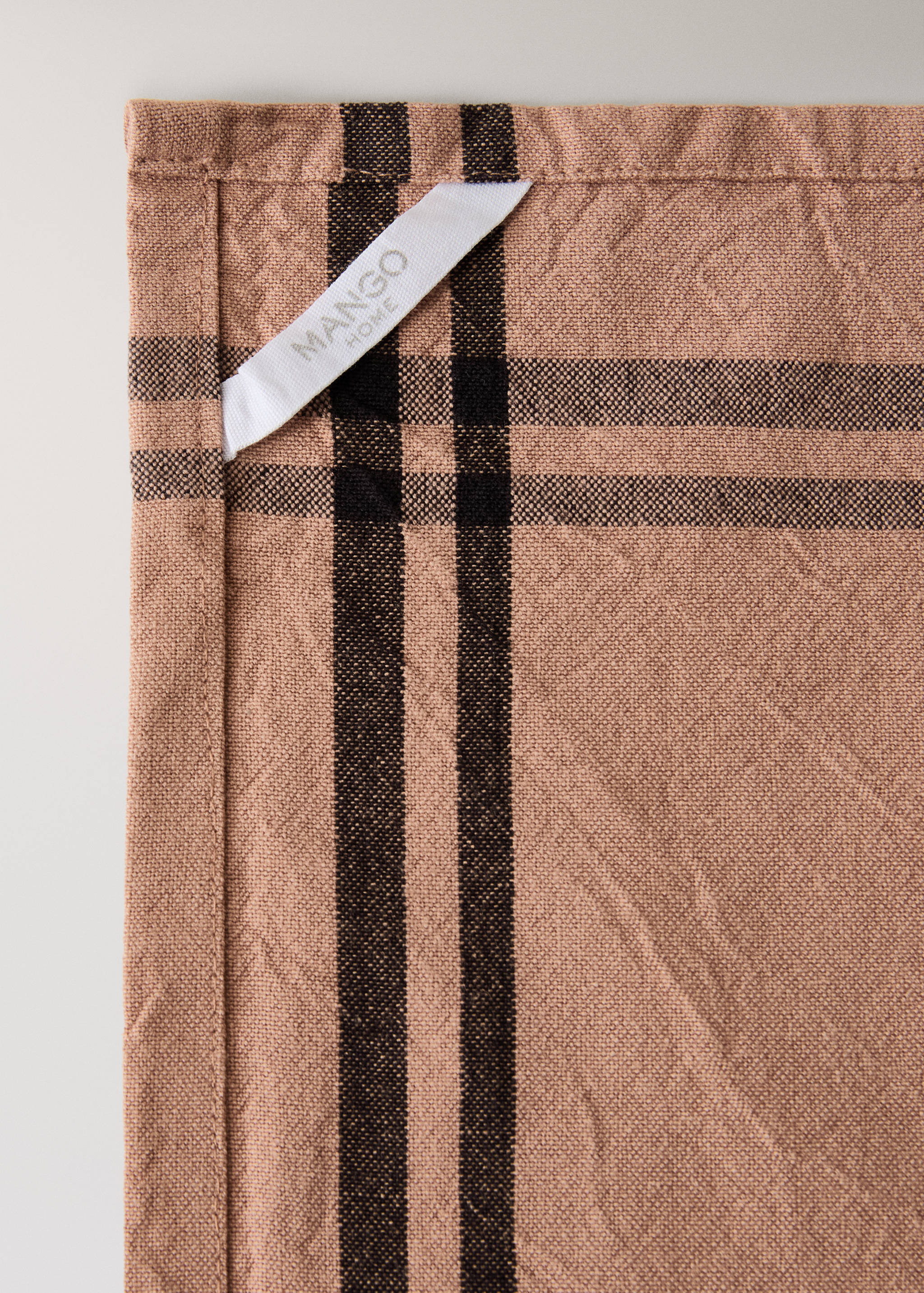 100% cotton striped dish towel - Details of the article 2