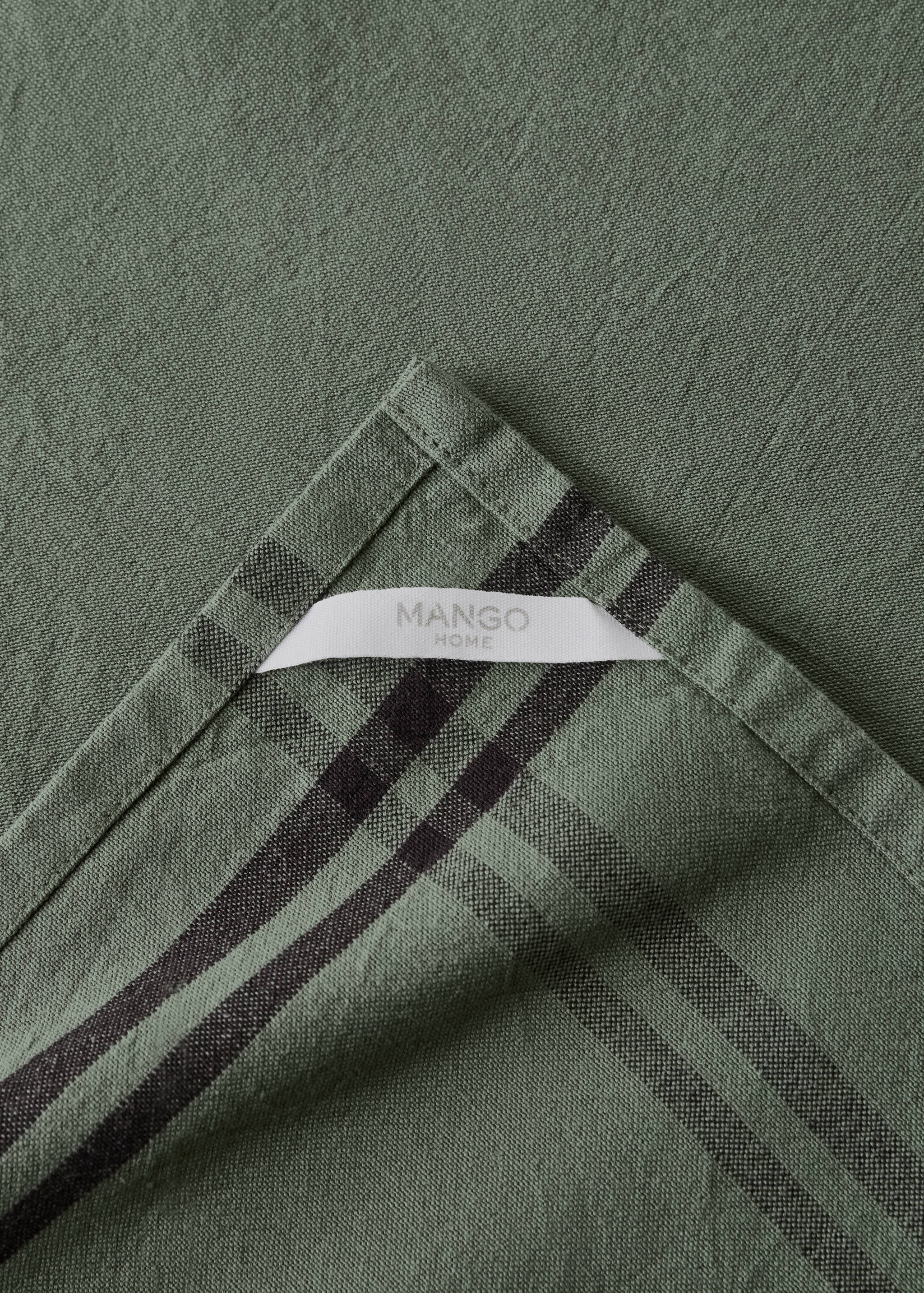 100% cotton striped dish towel - Details of the article 2