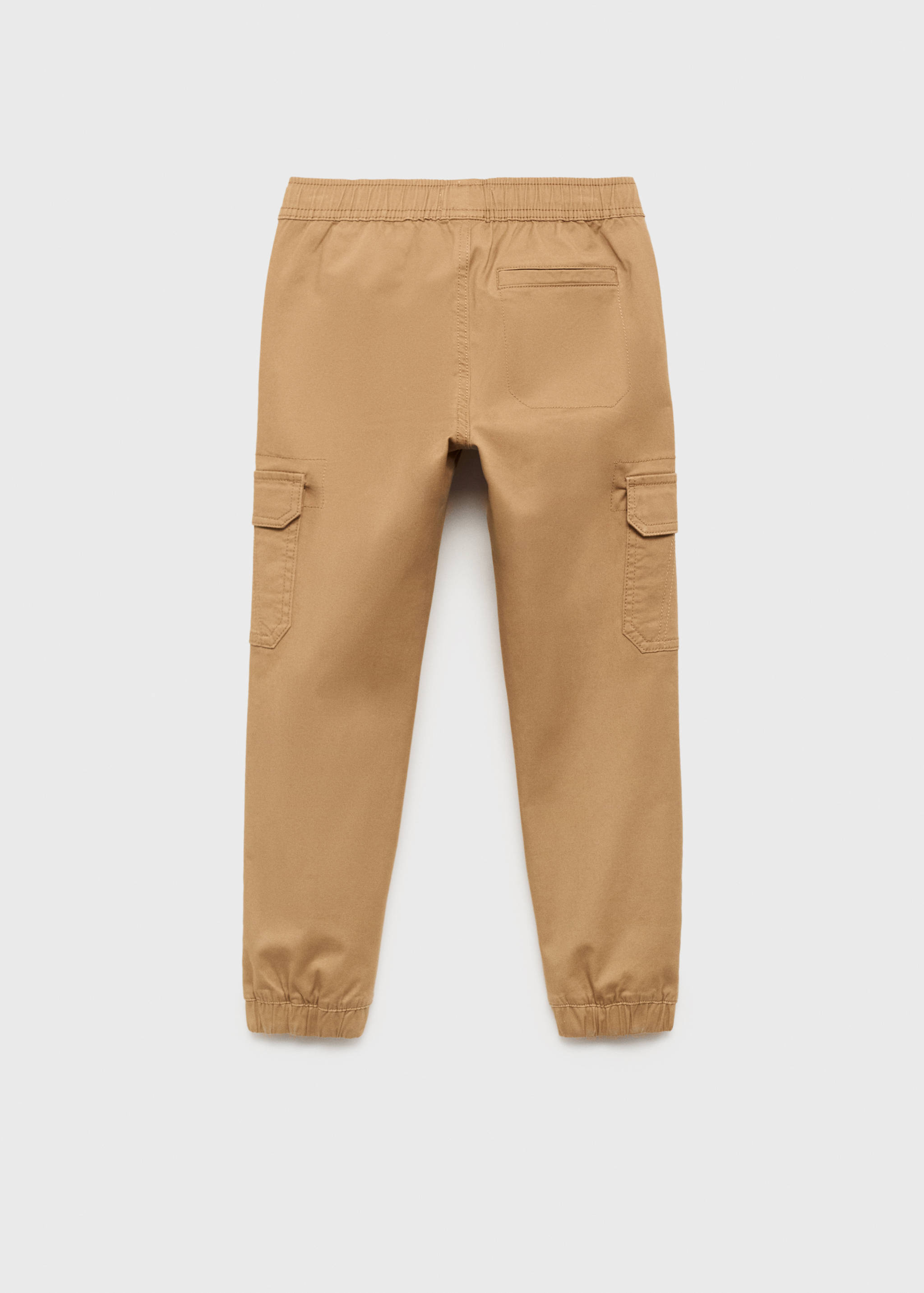 Cotton cargo pants - Reverse of the article