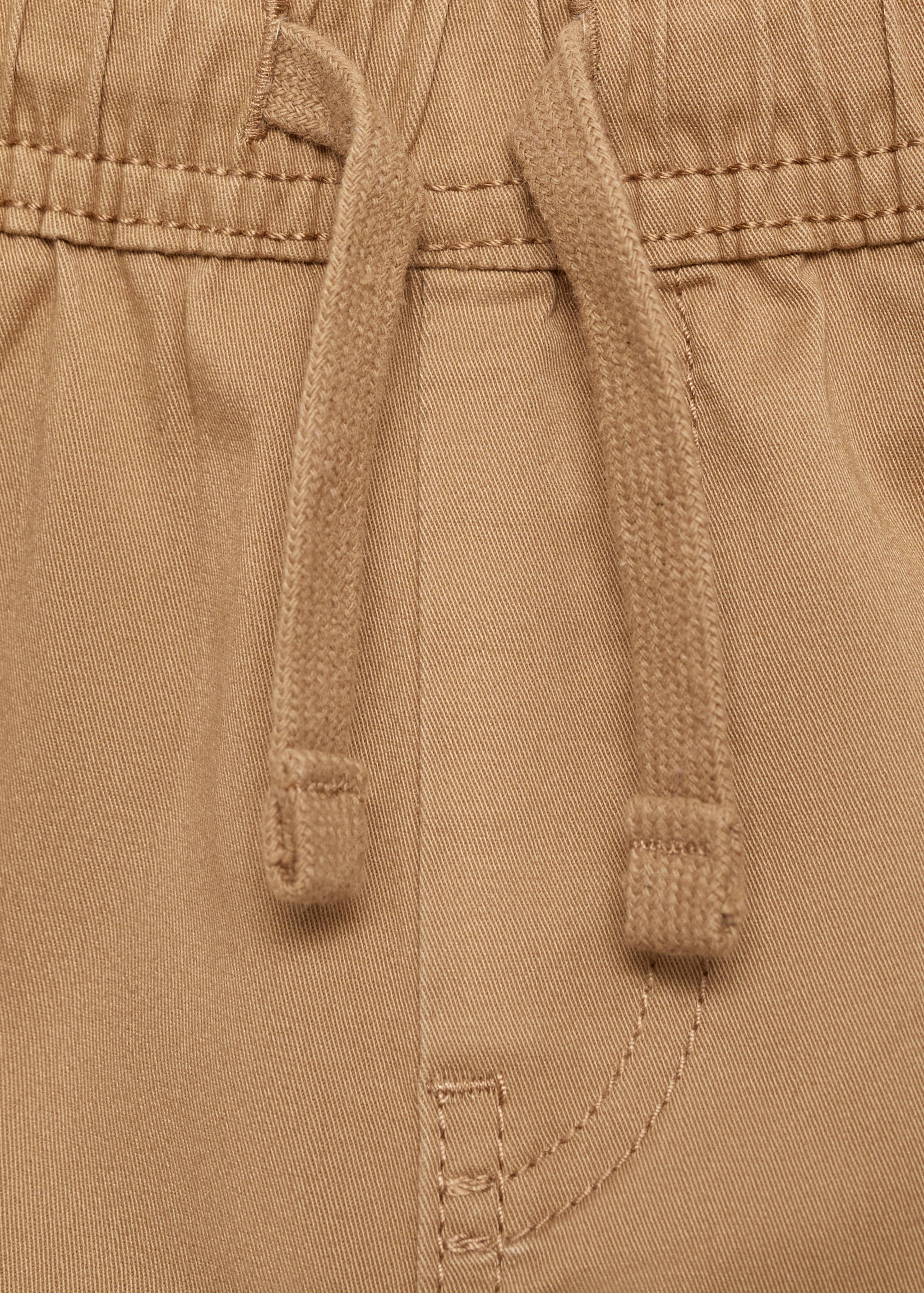 Cotton cargo pants - Details of the article 8