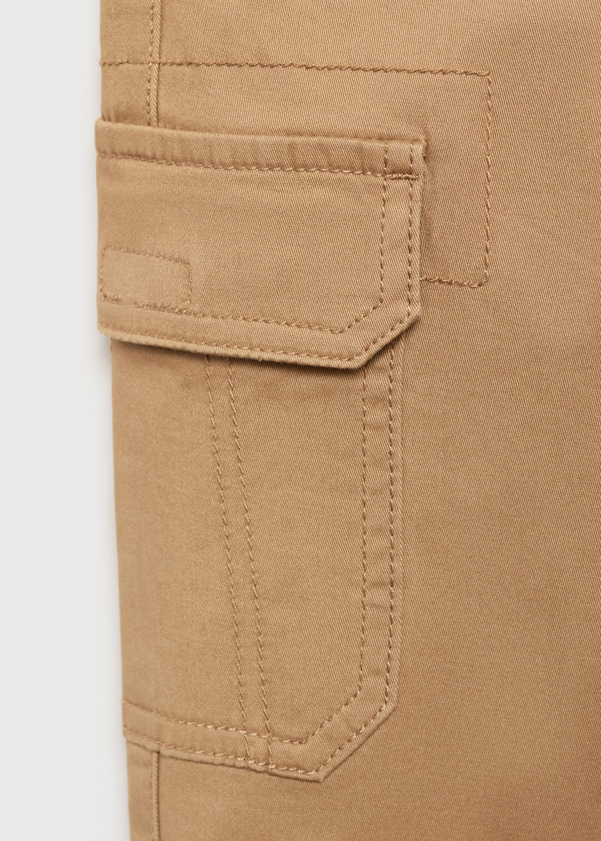 Cotton cargo pants - Details of the article 0