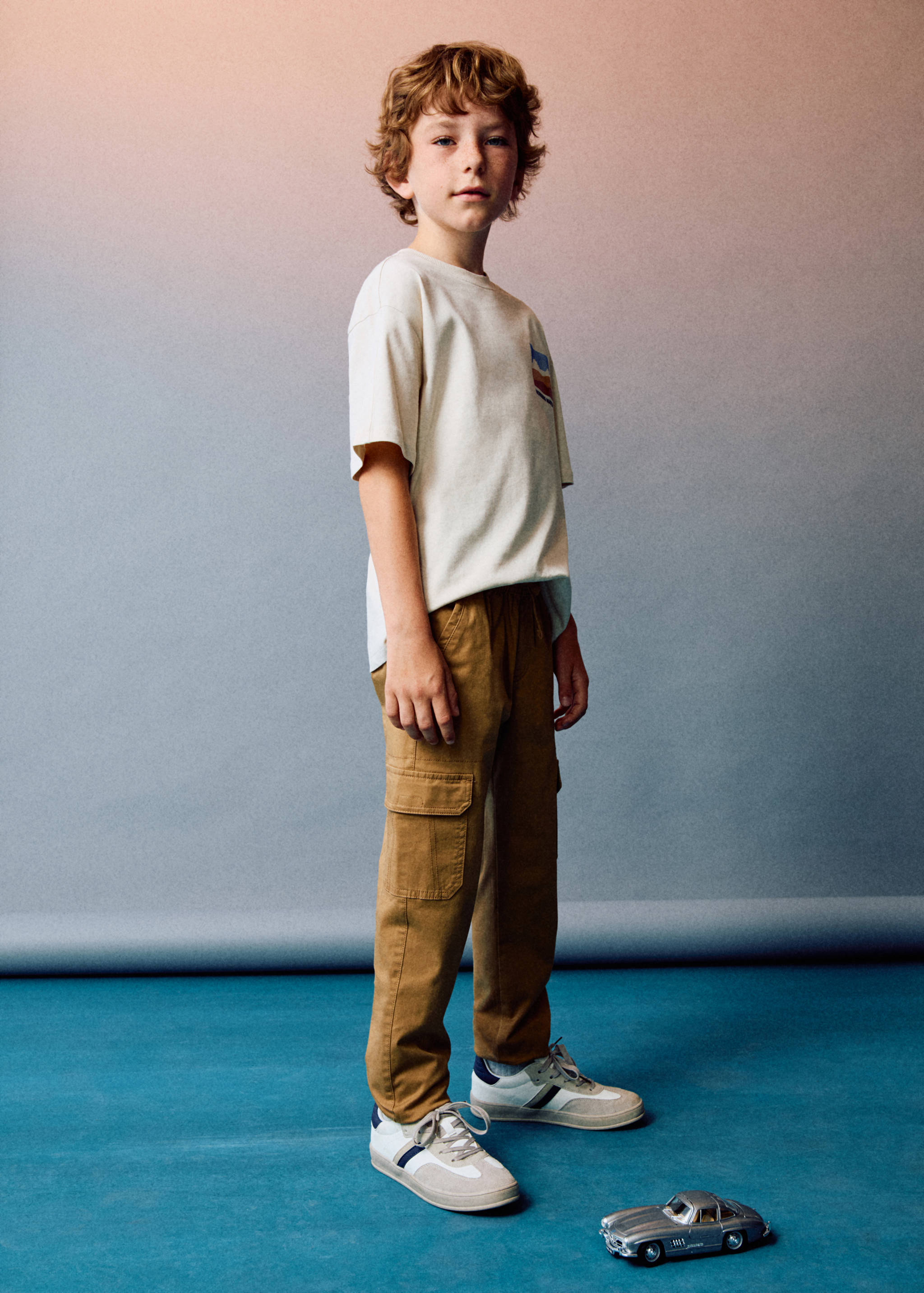 Cotton cargo pants - Details of the article 5