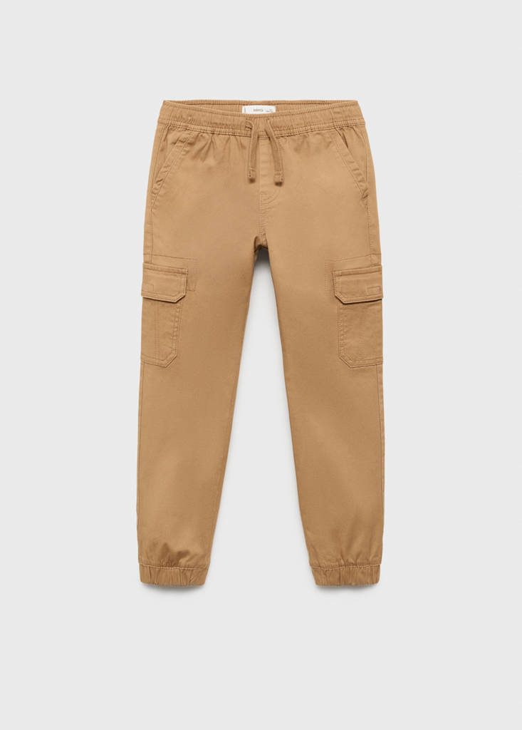 Cotton cargo trousers - thumbnail 2