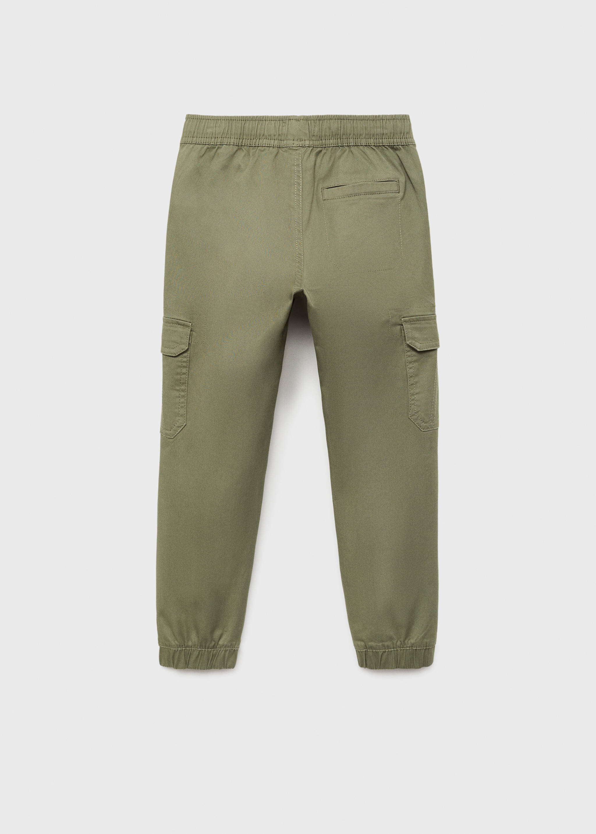 Cotton cargo pants - Reverse of the article